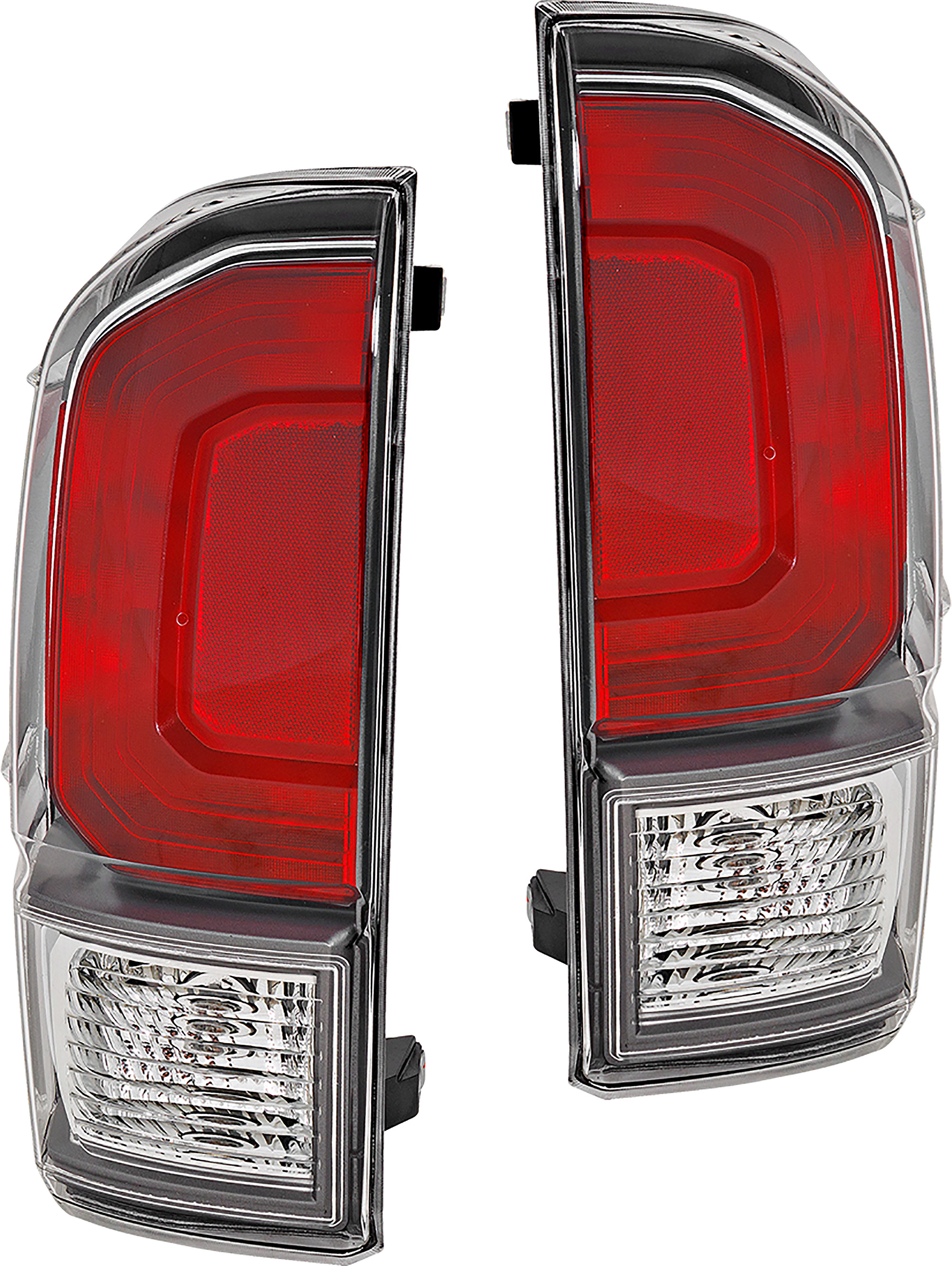 AM TACOMA 20-23 TAIL LAMP RH AND LH Assembly Halogen w o Black Bezel TRD Sport TRD Off Road Model CAPA SKU SET RT73010209AQ Partslink TO2800206C TO2801206C OEM 8155004210-8156004210