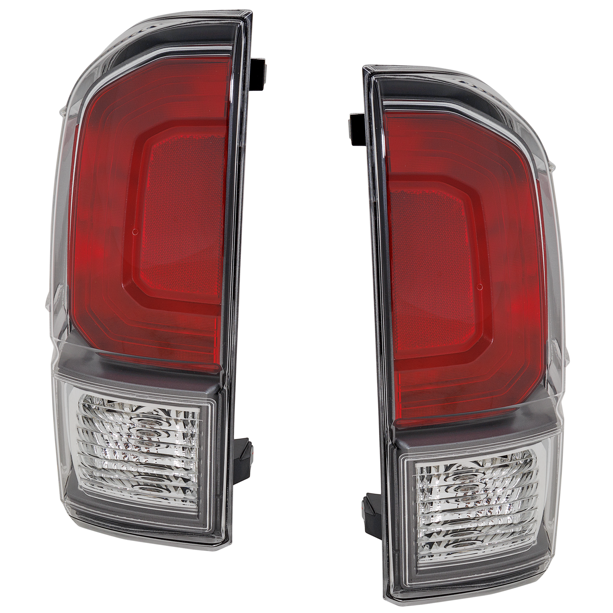 AM TACOMA 20-23 TAIL LAMP RH AND LH Assembly Halogen w o Black Bezel TRD Sport TRD Off Road Model SKU SET RT73010209A Partslink TO2800206 TO2801206 OEM 8155004210-8156004210