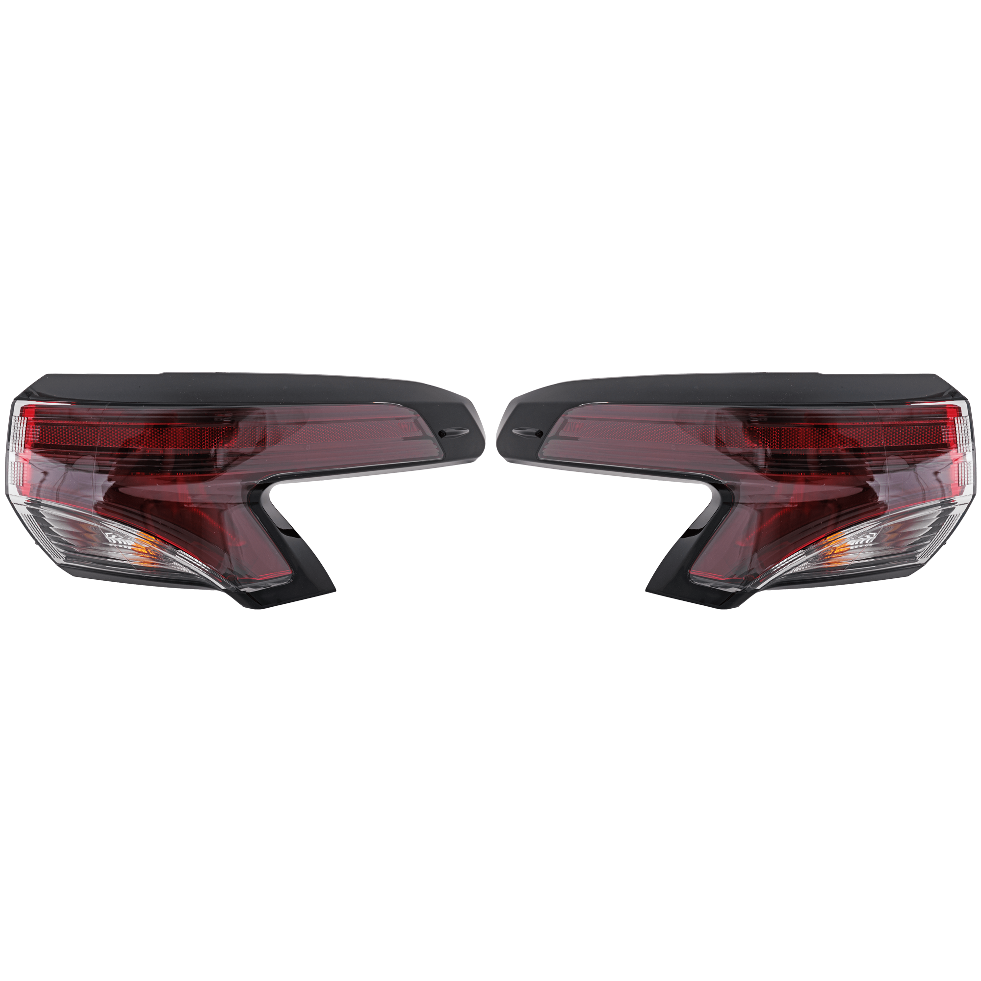 AM SIENNA 23-23 TAIL LAMP RH AND LH Outer Assembly Halogen LED LE XLE Woodland Edition Models CAPA SKU SET RT73010237AQ Partslink TO2804166C TO2805166C OEM 8155008190-8156008190