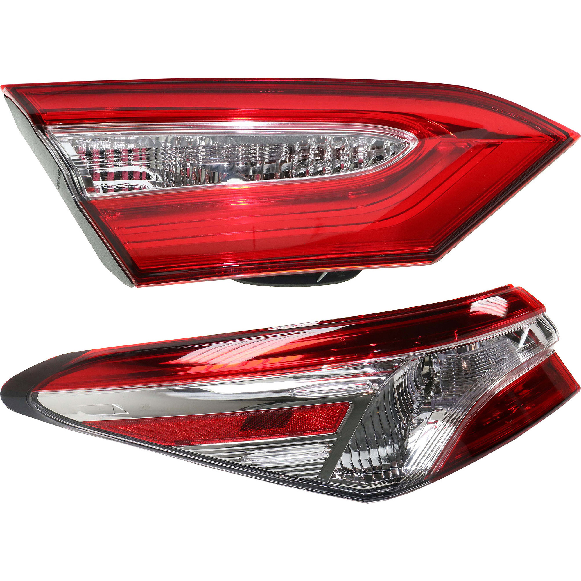 AM CAMRY 18-19 TAIL LAMP LH Inner and Outer Halogen CAPA SKU SET RT73130006Q Partslink TO2802145C TO2804138C OEM 8156133670-8159133210