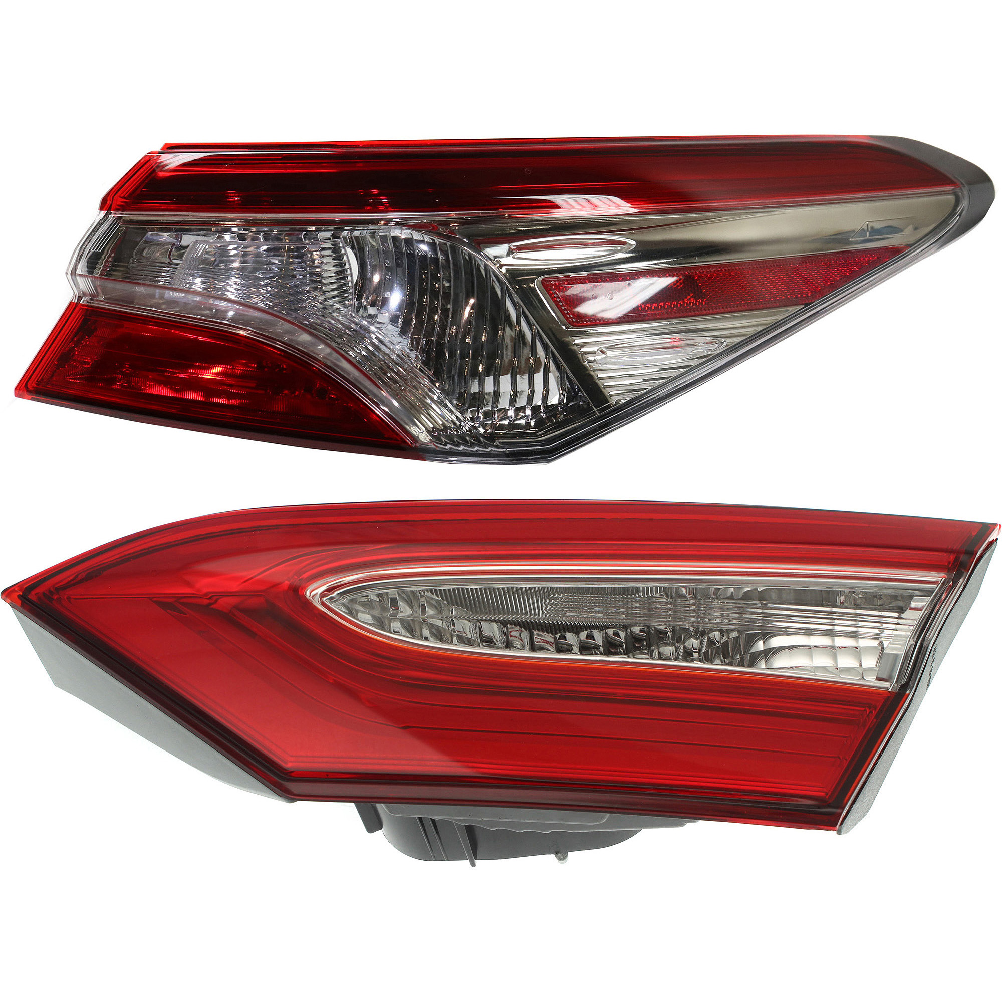 AM CAMRY 18-19 TAIL LAMP RH Inner and Outer Assembly Halogen SE Model SKU SET RT73130009 A Partslink TO2803146 TO2805139 OEM 8155133710-8158133370
