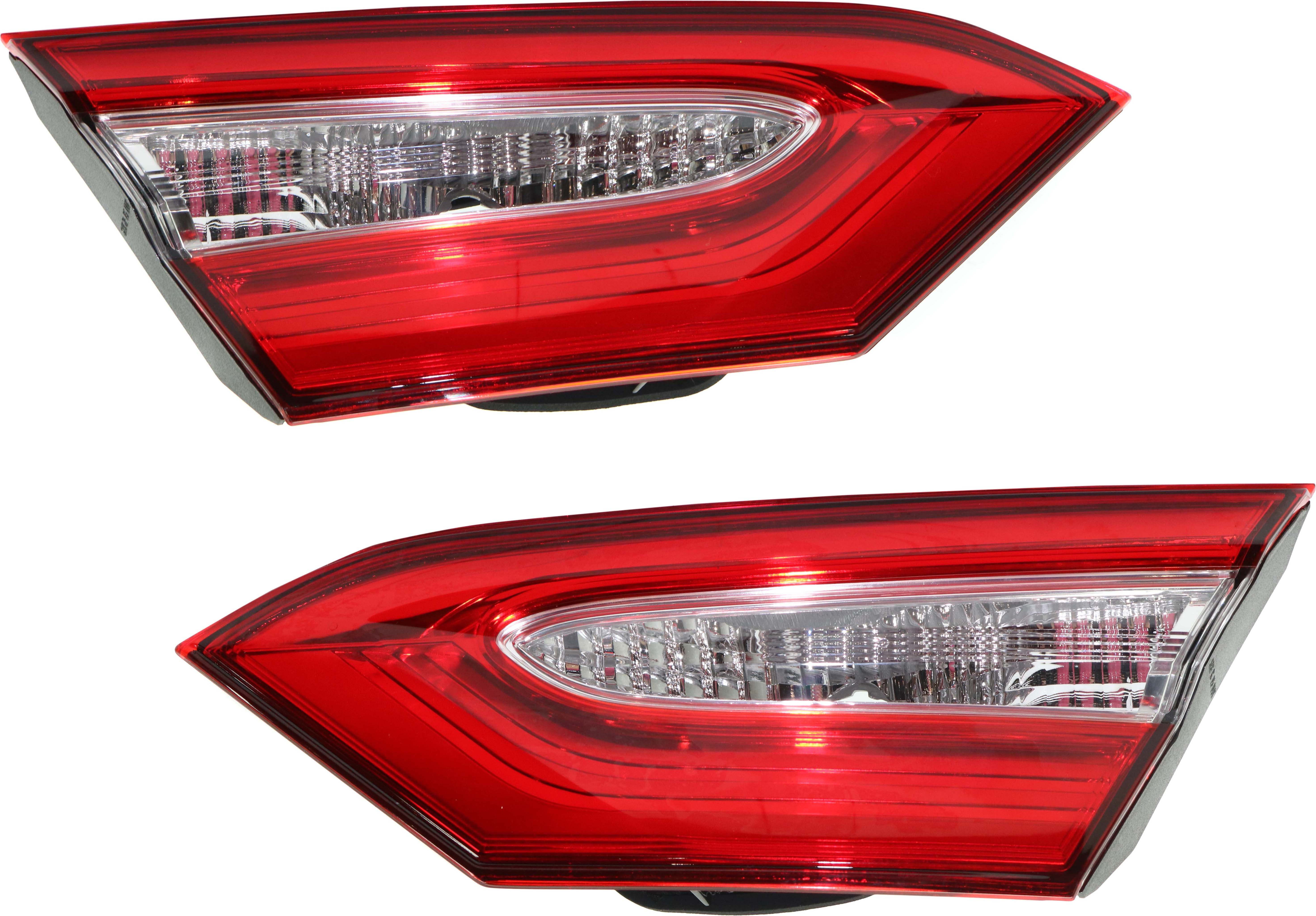 AM CAMRY 18-19 TAIL LAMP RH AND LH Inner Lens and Housing SE Model Exc. Hybrid Model Japan Built Vehicle CAPA SKU SET RT73130009Q Partslink TO2803146C TO2802146C OEM 8158133370-8159133370