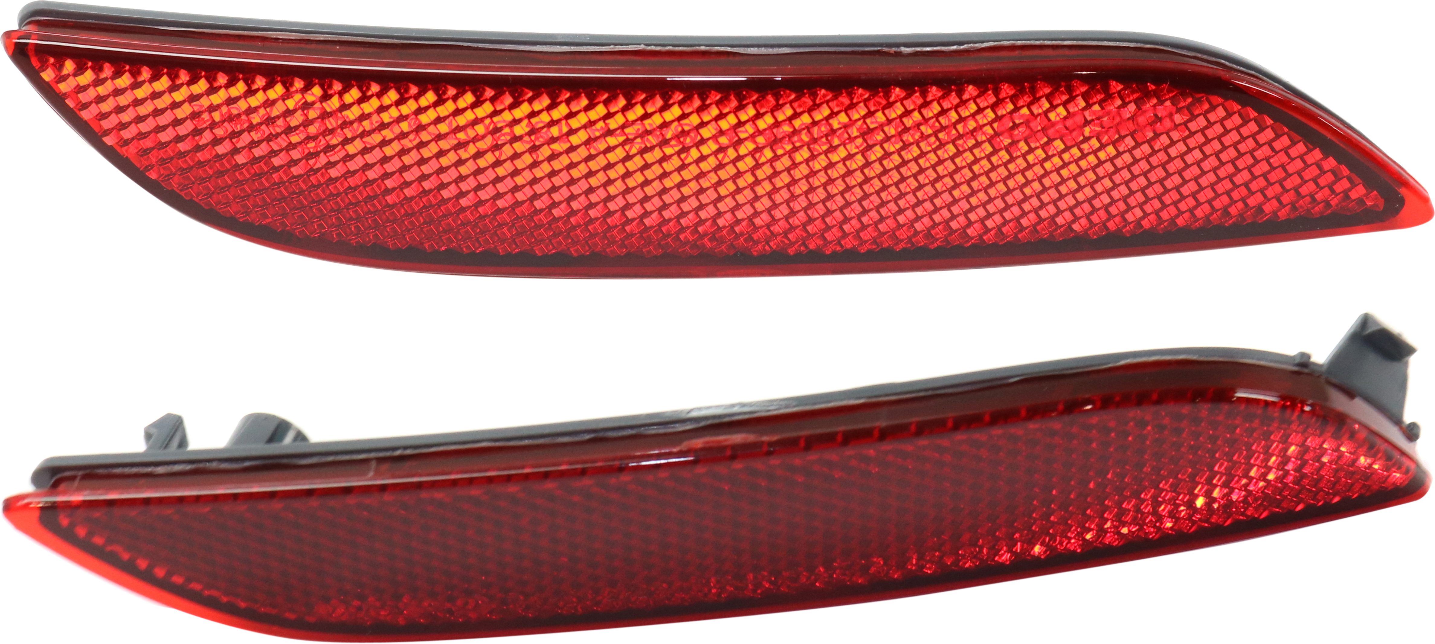AM CAMRY 18-24 RX350-23-24 REAR BUMPER REFLECTOR RH AND LH Non Hybrid North America Built Vehicle Hybrid Models SKU SET RT73490003 Partslink TO1185110 TO1184110 OEM 8191006070-8192006060