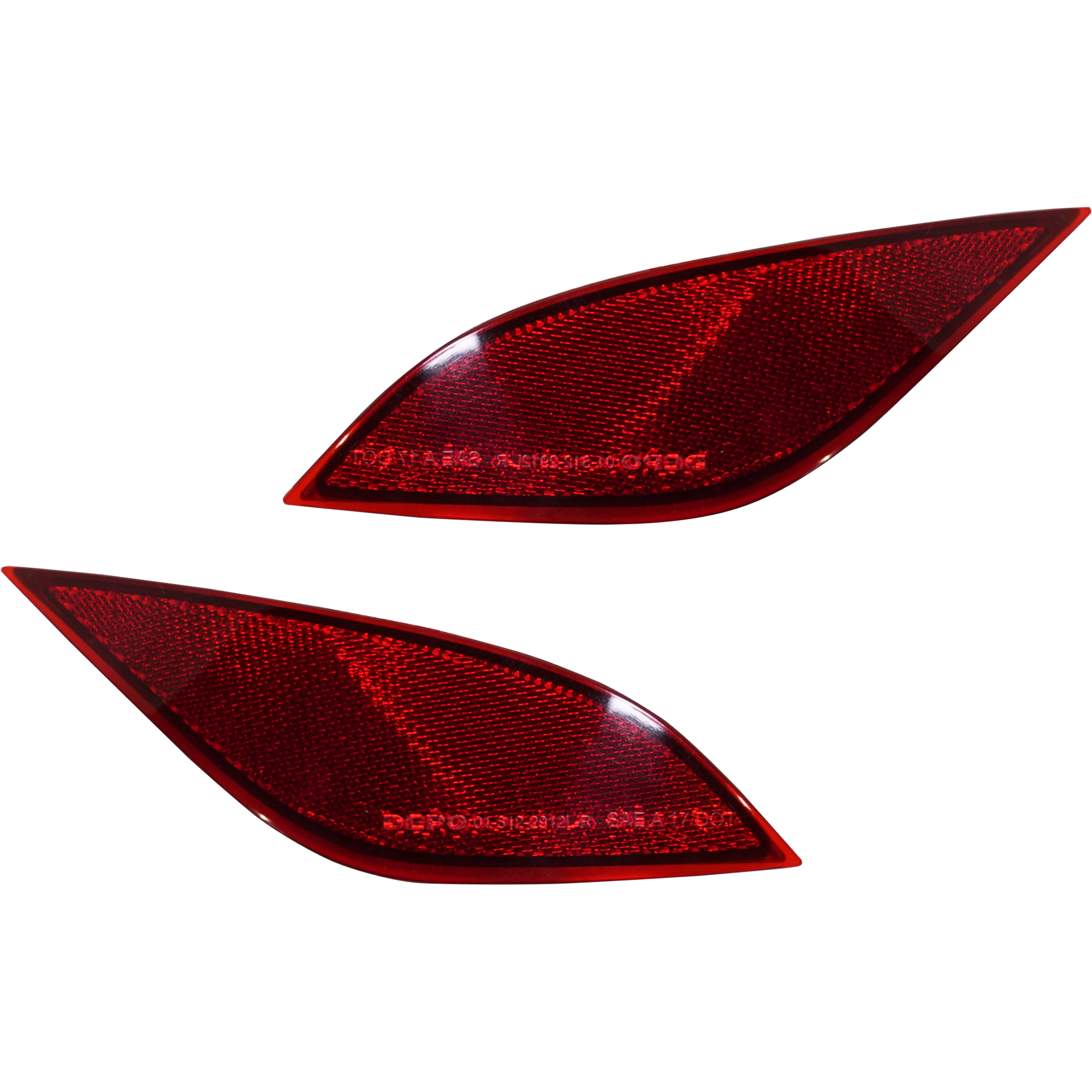 AM PRIUS 19-22 REAR BUMPER REFLECTOR RH AND LH SKU SET RT73490017 Partslink TO1185114 TO1184114 OEM 81-910-470-308-192-000-000