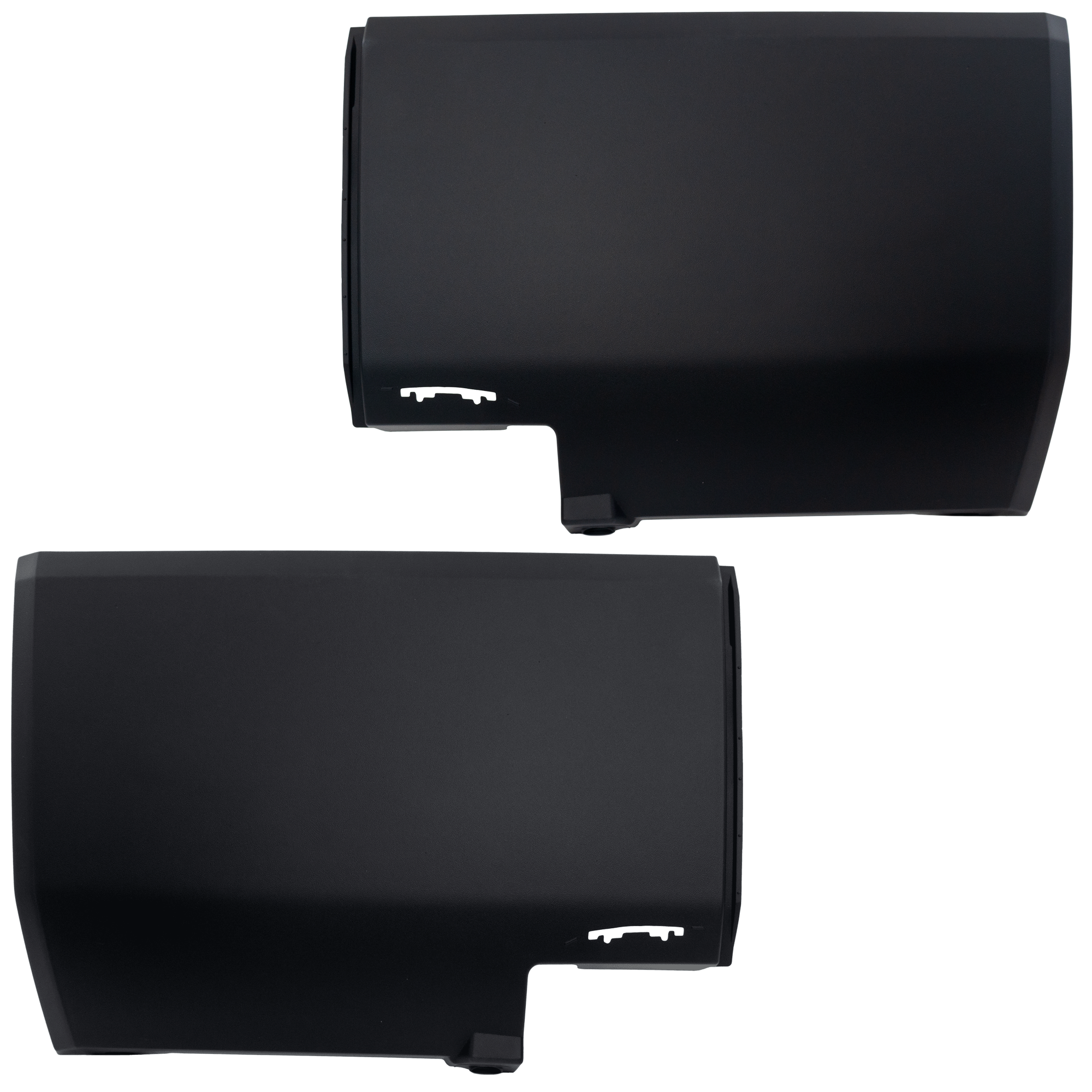 AM TUNDRA 22-24 REAR BUMPER COVER RH AND LH Side Cover Primed Crew Cab Extender Cab SR SR5 Models SKU SET RT76010063P Partslink TO1116113 TO1117113 OEM 521810C050 PFM 521820C050 PFM