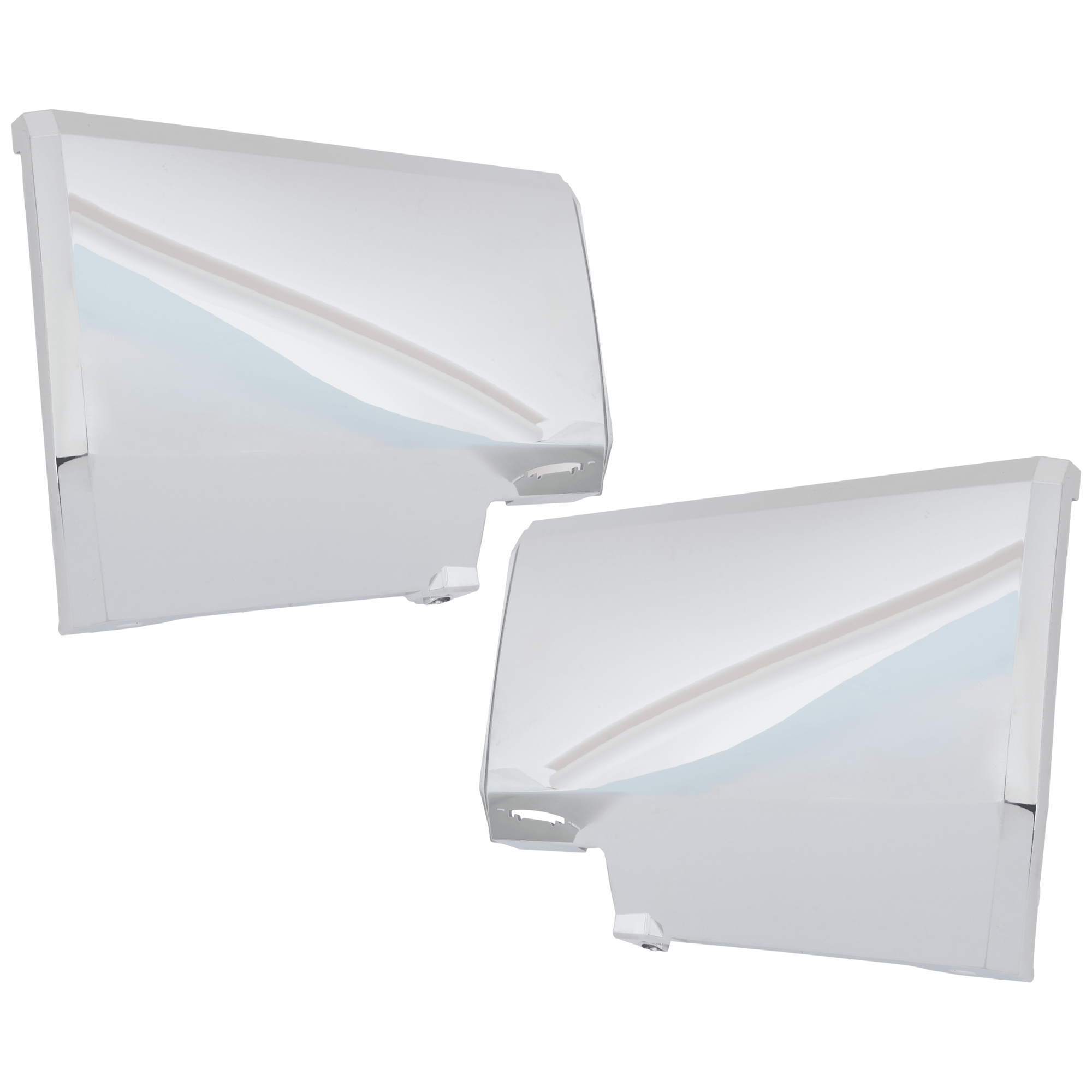 AM TUNDRA 22-25 REAR BUMPER COVER RH AND LH Side Cover Chrome Crew Cab Extender Cab SR SR5 Models SKU SET RT76010083 Partslink TO1116118 TO1117118 OEM 521810C060-521820C060