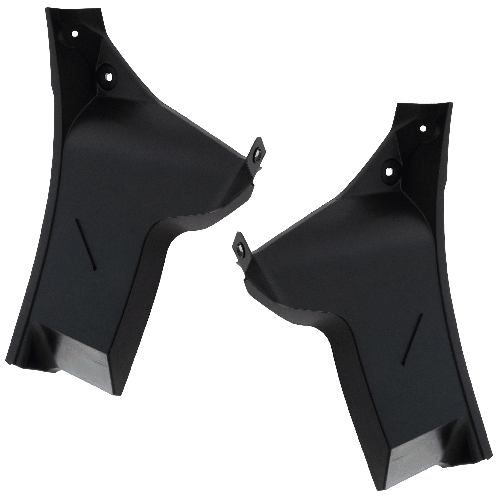 AM COROLLA 20-22 REAR BUMPER COVER SUPPORT RH AND LH Bumper Side Seal Sedan SKU SET RT76020005 Partslink TO1182126 TO1183126 OEM 5259102370-5259202340