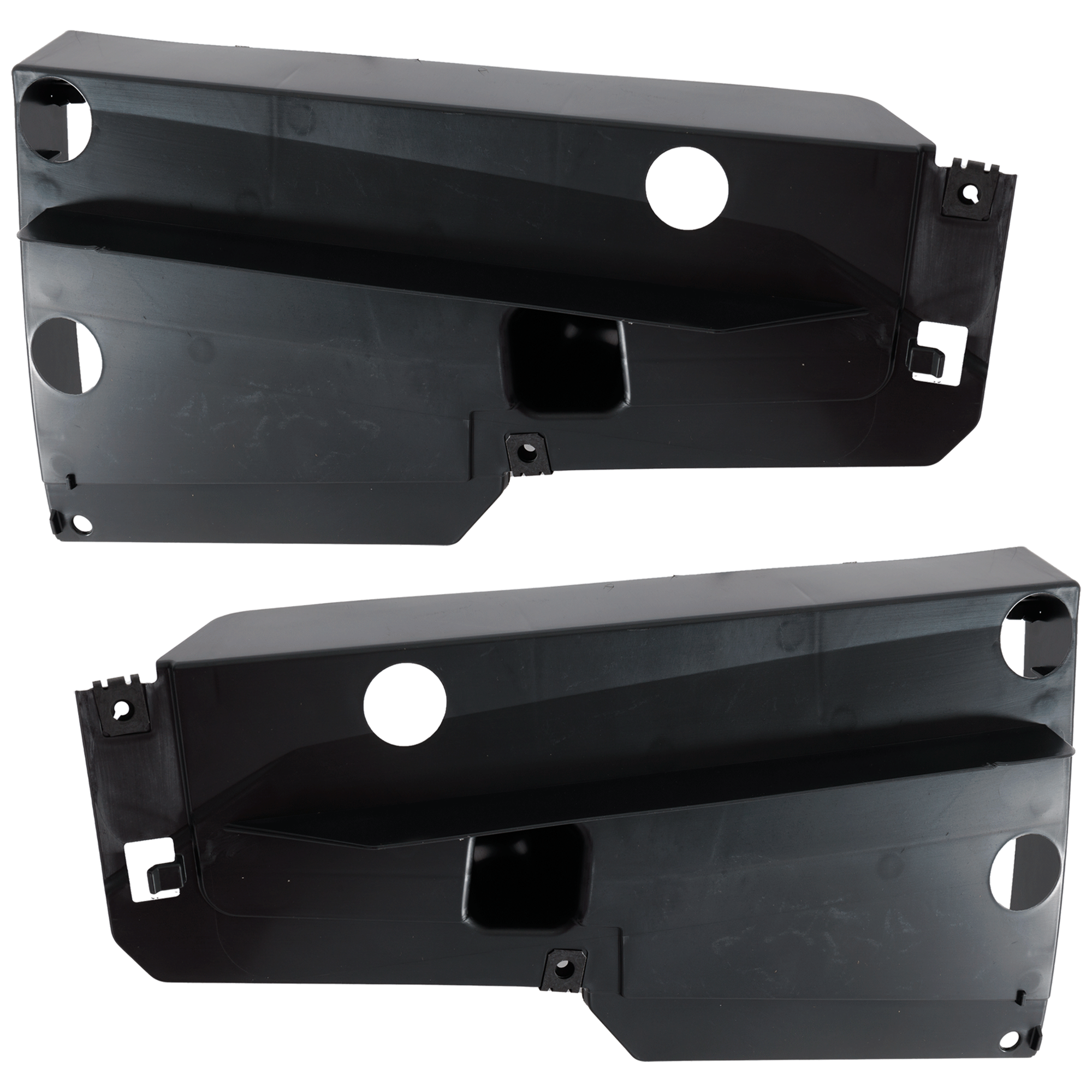 AM 4RUNNER 10-24 REAR BUMPER BRACKET RH AND LH Side Bracket w Chrome Trim SKU SET RT76260017 Partslink TO1142153 TO1143153 OEM 5372335040-5372435030