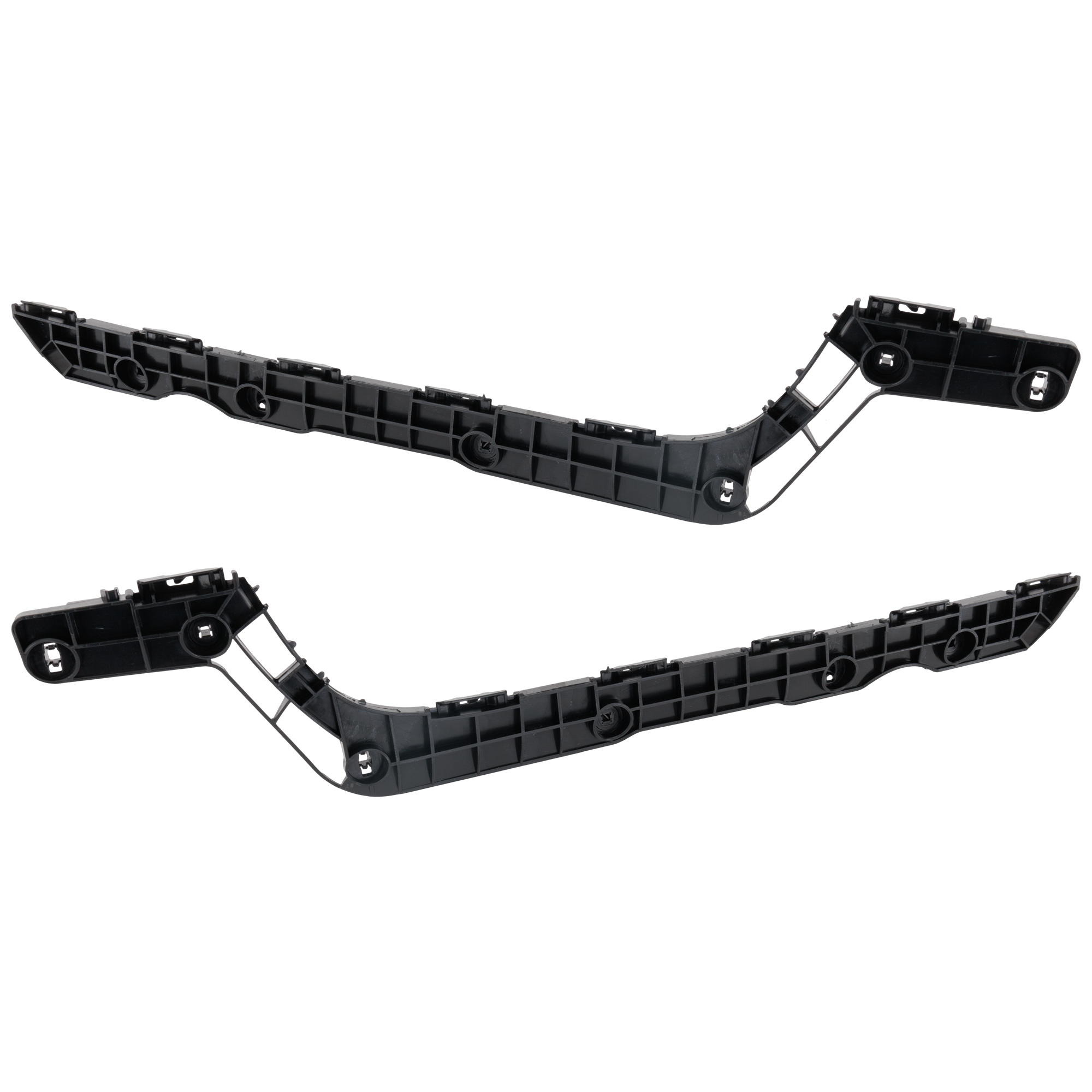 AM LAND CRUISER 08-21 LX570-08-11 FRONT BUMPER COVER SUPPORT RH AND LH Plastic SKU SET RT76260055 Partslink TO1142160 TO1143160 OEM 5215560070-5215660070