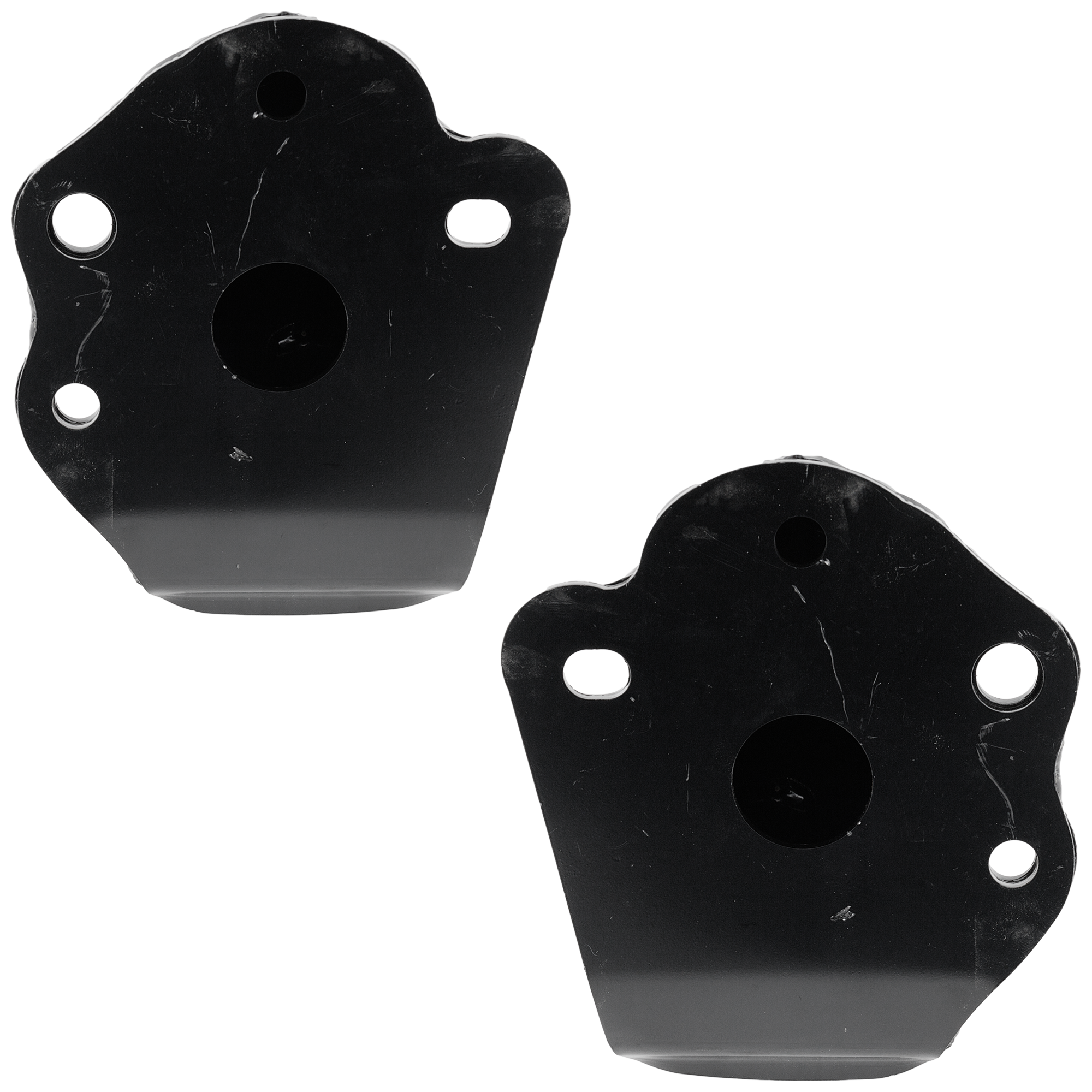 AM COROLLA 09-13 REAR BUMPER BRACKET RH AND LH Mounting Steel North America Built Vehicle SKU SET RT76270023 Partslink TO1167122 TO1166122 OEM 5218102070-5218202040