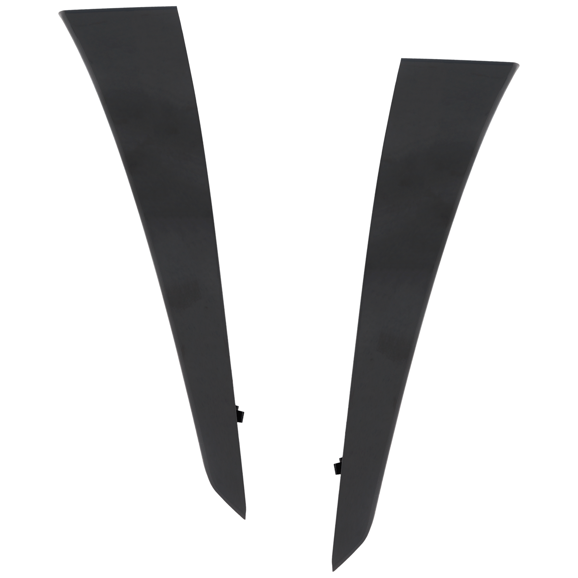 AM SIENNA 21-23 REAR BUMPER MOLDING RH AND LH Extension Black SKU SET RT76350005 Partslink TO1147108 TO1146108 OEM 52-161-080-105-216-200-000