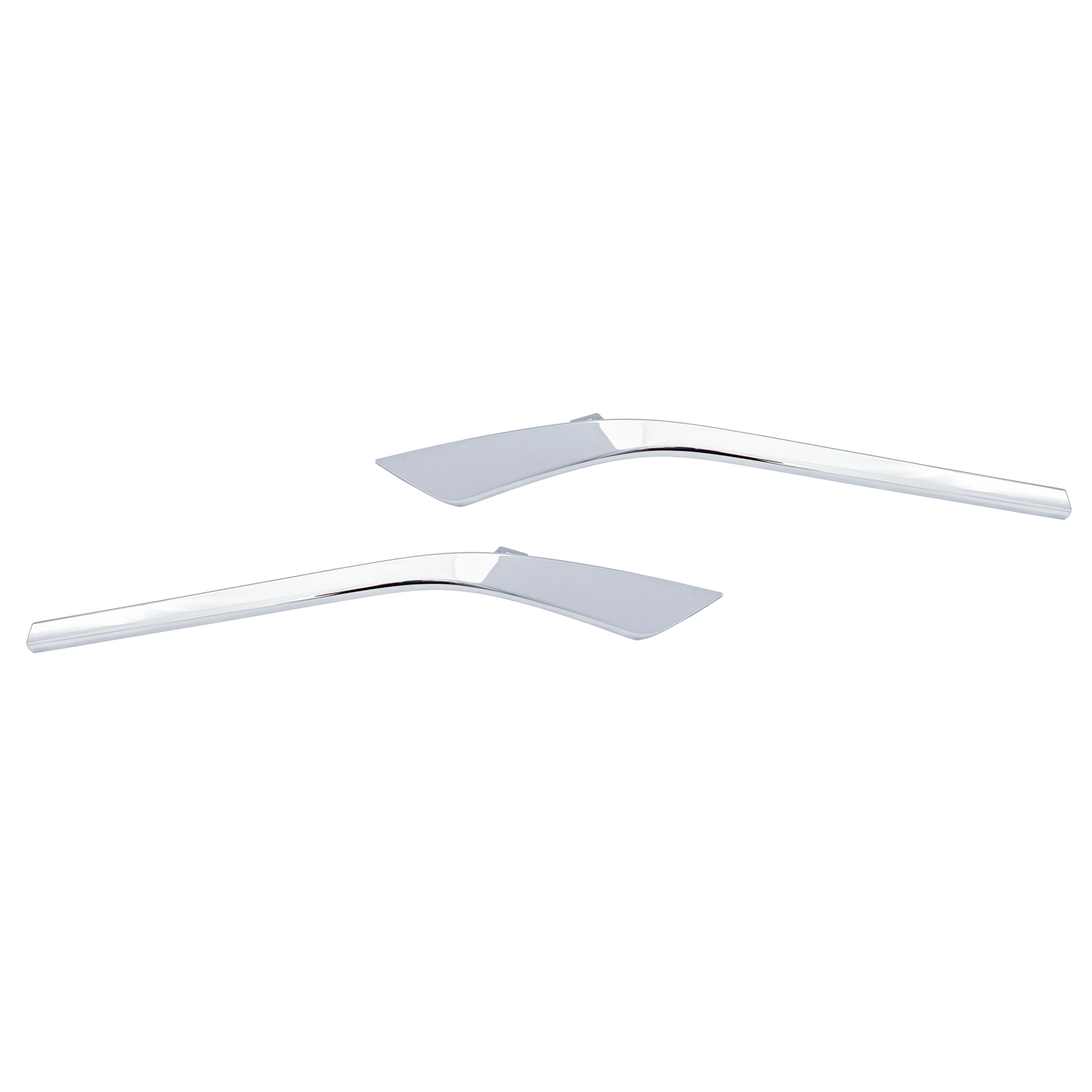 AM VENZA 21-24 REAR BUMPER MOLDING RH AND LH Chrome Limited XLE w o Nightshade Edition Models SKU SET RT76350023 Partslink TO1146109 TO1147109 OEM 5275248060-5275348060