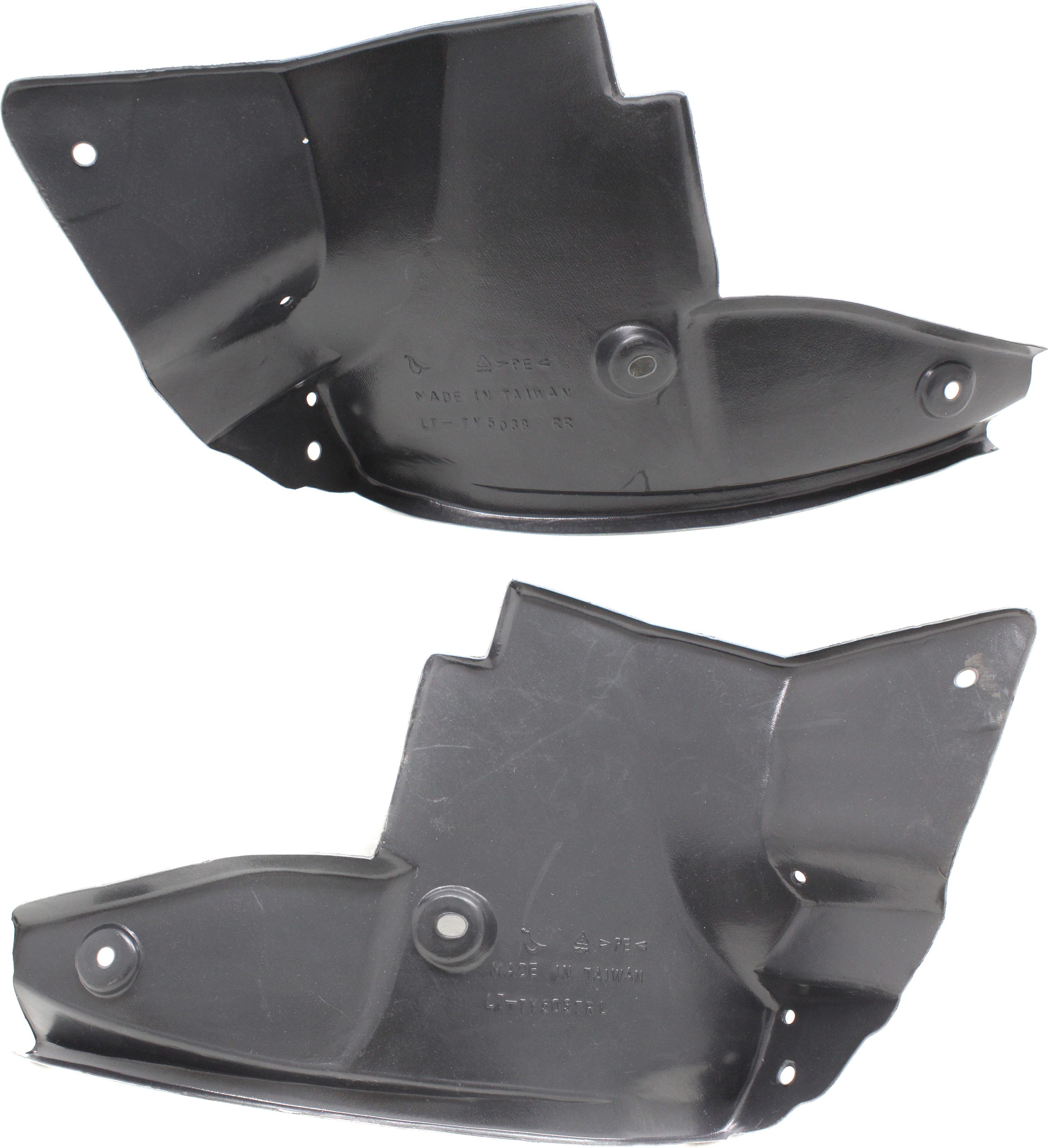AM YARIS 15-17 REAR BUMPER FILLER RH AND LH SKU SET RT76530007 Partslink TO1183120 TO1182120 OEM 525910D290 PFM 525920D290 PFM