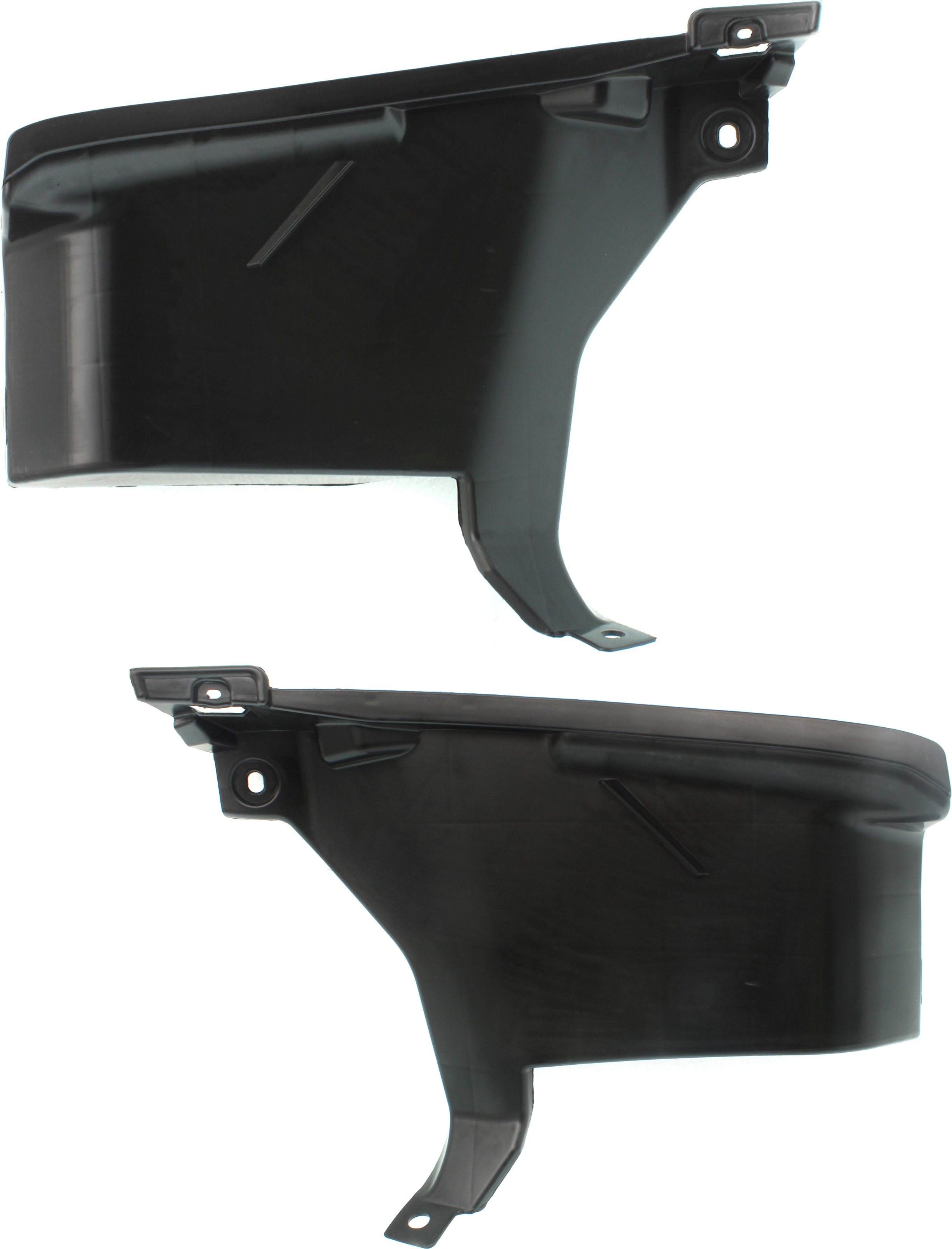 AM PRIUS 16-18 REAR BUMPER COVER SUPPORT RH AND LH Bumper Side Seal Plastic SKU SET RT76530015 Partslink TO1182113 TO1183113 OEM 5259247040-5259147050