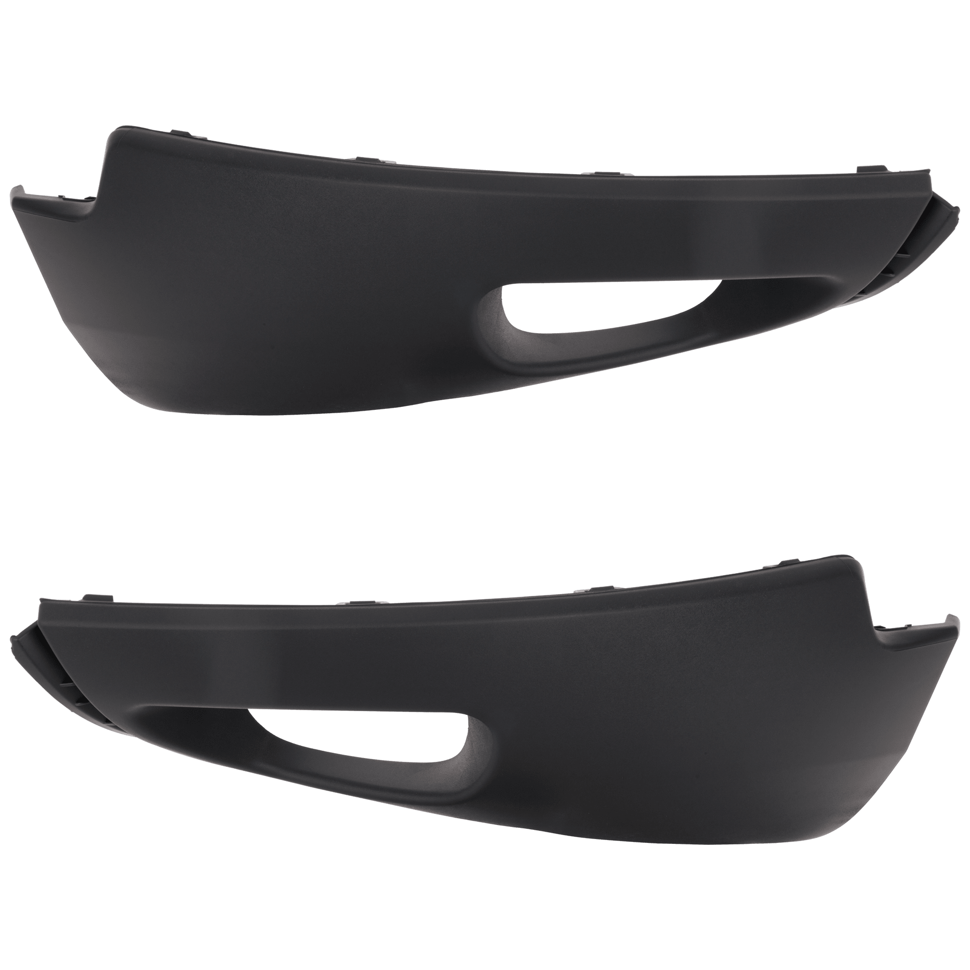 AM XC90-07-14 FRONT BUMPER COVER RH AND LH Lower Textured w Fog Light Holes SKU SET RV01030061 Partslink VO1016102 VO1017102 OEM 30678950-30678951