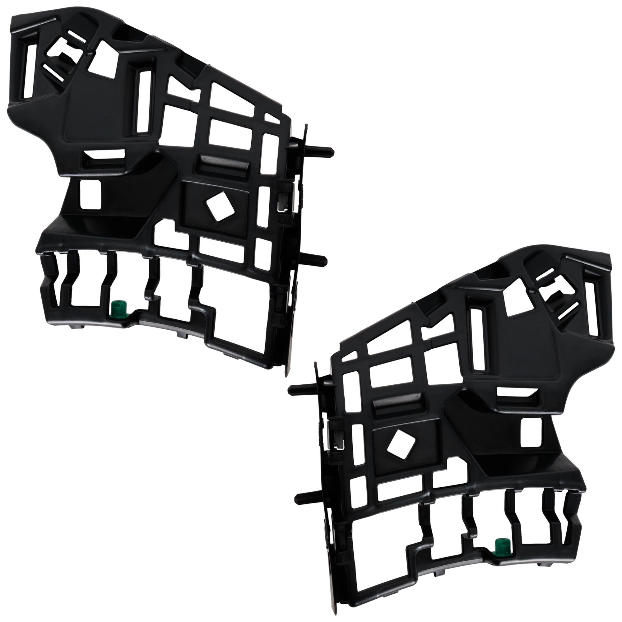 AM XC90-16-23 FRONT BUMPER BRACKET RH AND LH Lower Side Bracket SKU SET RV01310019 Partslink VO1042102 VO1043102 OEM 31353403-31353404