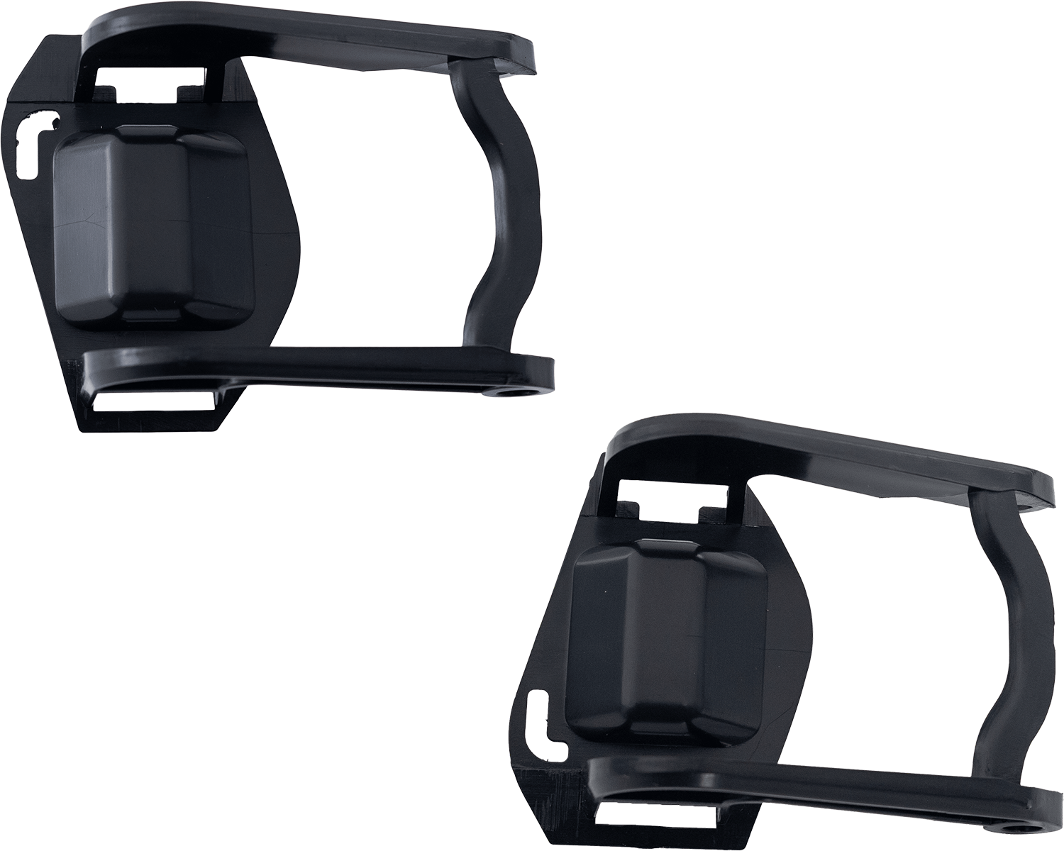 AM XC60-14-17 FRONT BUMPER BRACKET RH AND LH Washer Jet w Headlight Washer Holes Excludes T6 Ocean Race T6 R Design Models SKU SET RV01310021 Partslink VO1048106 VO1049106 OEM 31323771-31323772