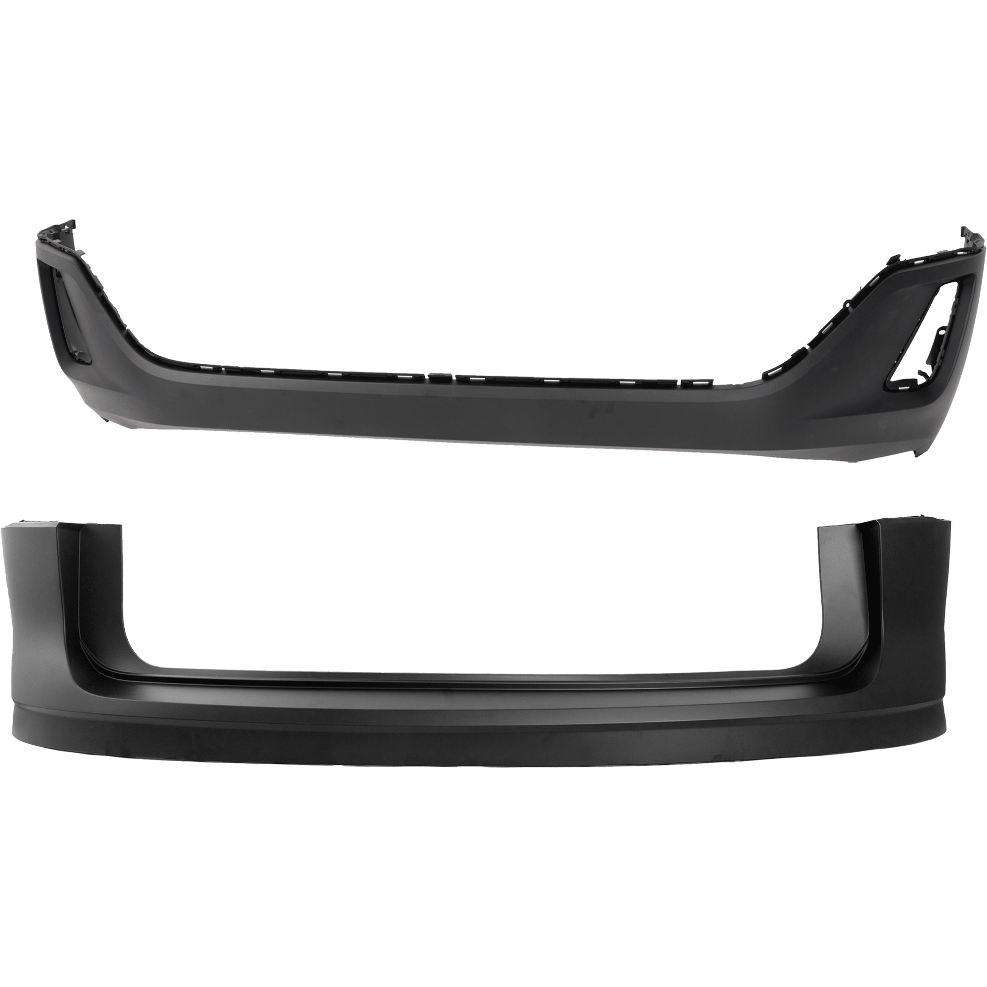 AM ATLAS 21-23 FRONT AND REAR BUMPER COVER Primed Exc. R Line Model w o Parallel Park Assist Sensor Hole SKU SET RV01530031P C