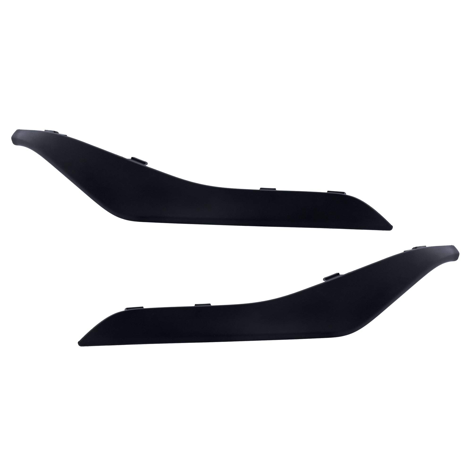 AM XC60-14-17 FRONT BUMPER MOLDING RH AND LH Outer Cover Textured Black Excludes T6 Ocean Race T6 R Design Models SKU SET RV01590011 Partslink VO1046102 VO1047102 OEM 31352458-31352459