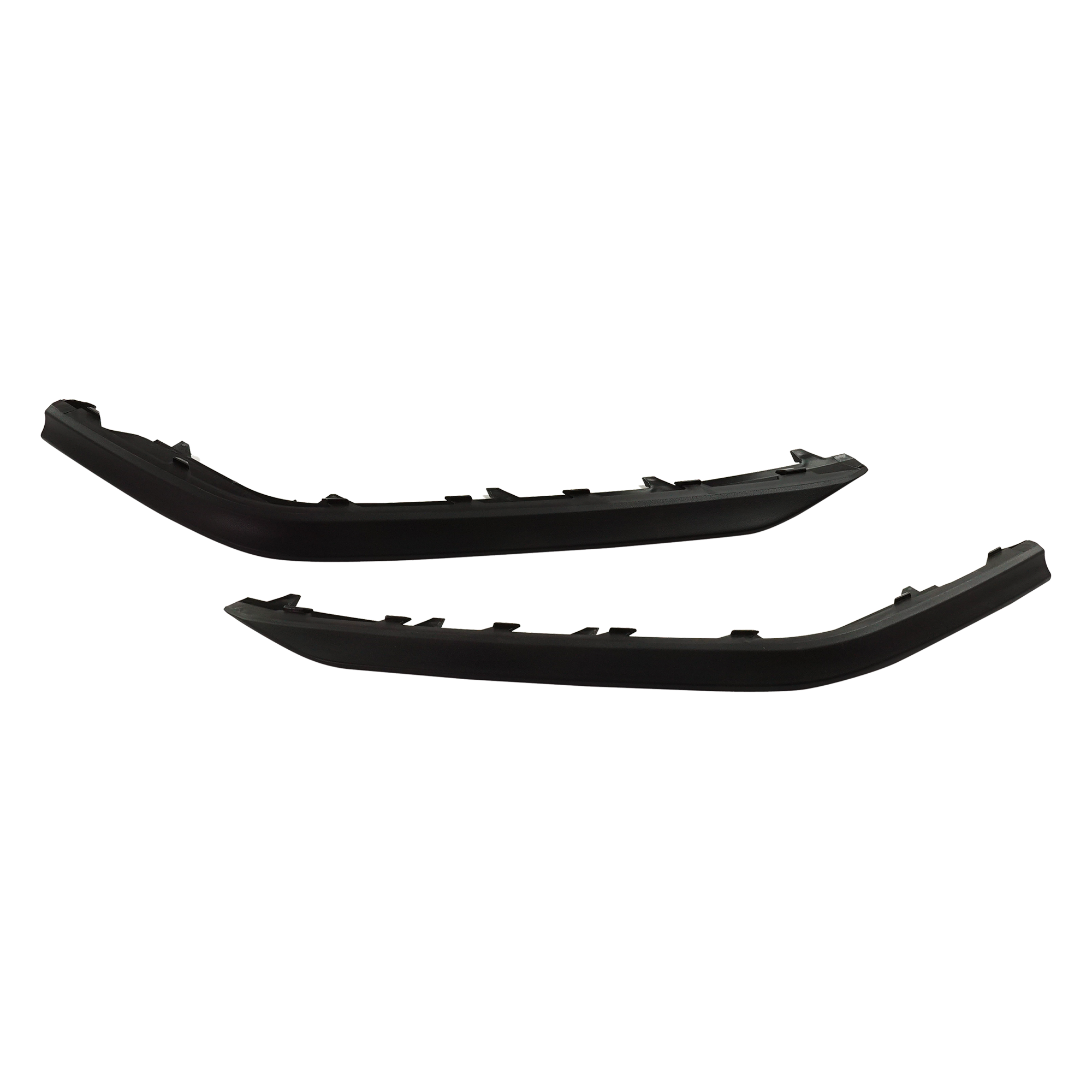 AM JETTA 16-18 FRONT BUMPER MOLDING RH AND LH Outer Black SKU SET RV01610011 Partslink VW1046112 VW1047112 OEM 5C68538959B9-5C68538969B9
