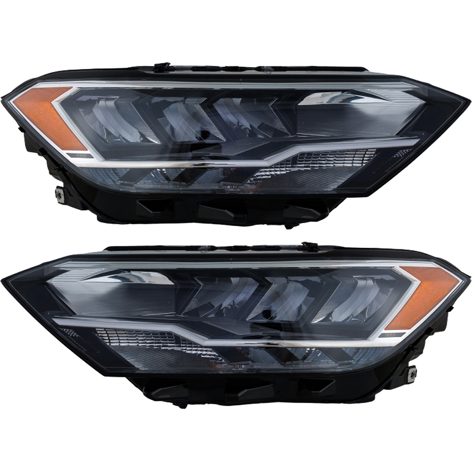 AM JETTA 19-23 HEAD LAMP RH AND LH Assembly LED Composite Type Exc. GLI Model SKU SET RV10010021 Partslink VW2503174 VW2502174 OEM 17A941036E 17A941035E