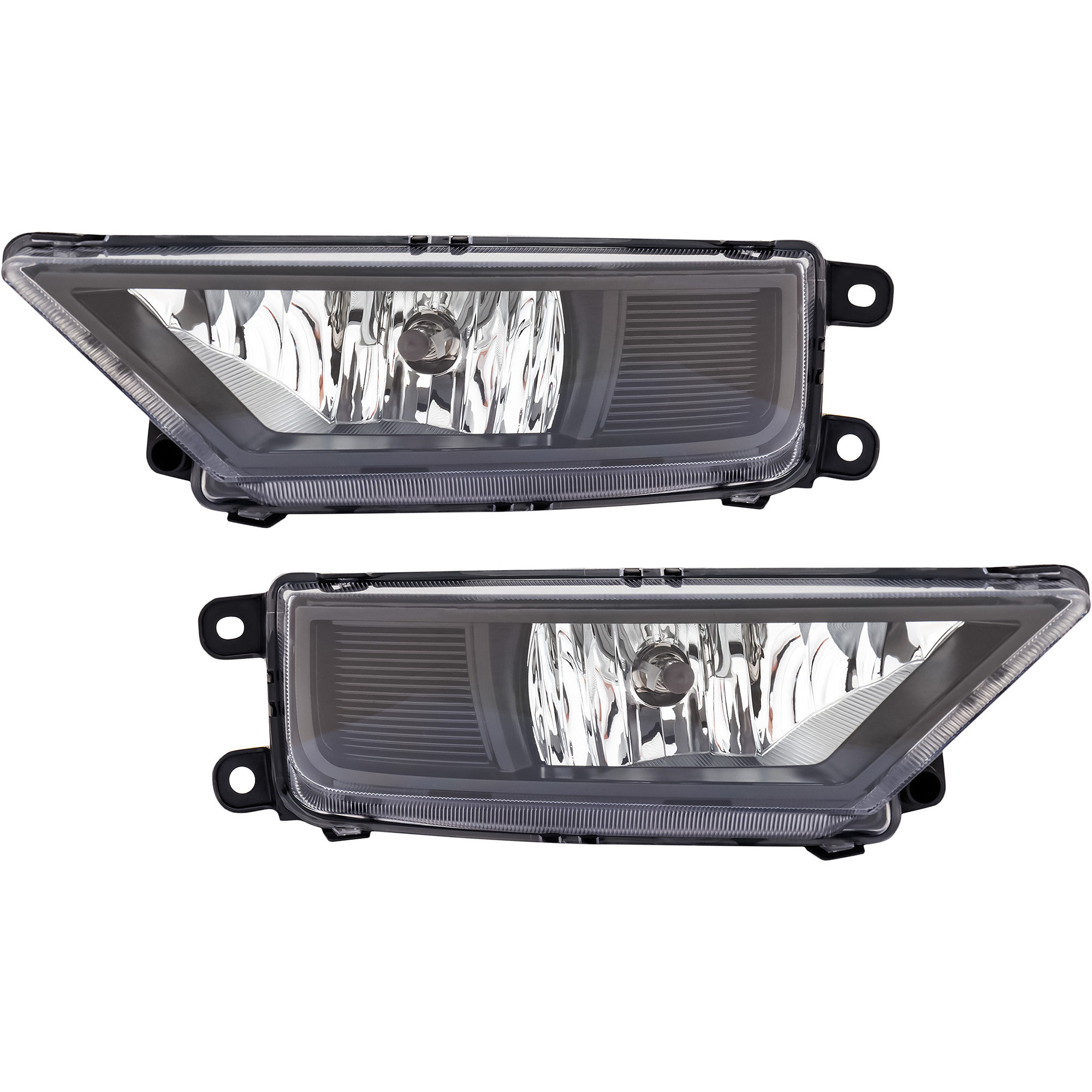 AM TIGUAN 18-21 FRONT FOG LAMP RH AND LH Assembly CAPA SKU SET RV10750003Q Partslink VW2592133C VW2593133C OEM 5NL941699-5NL941700