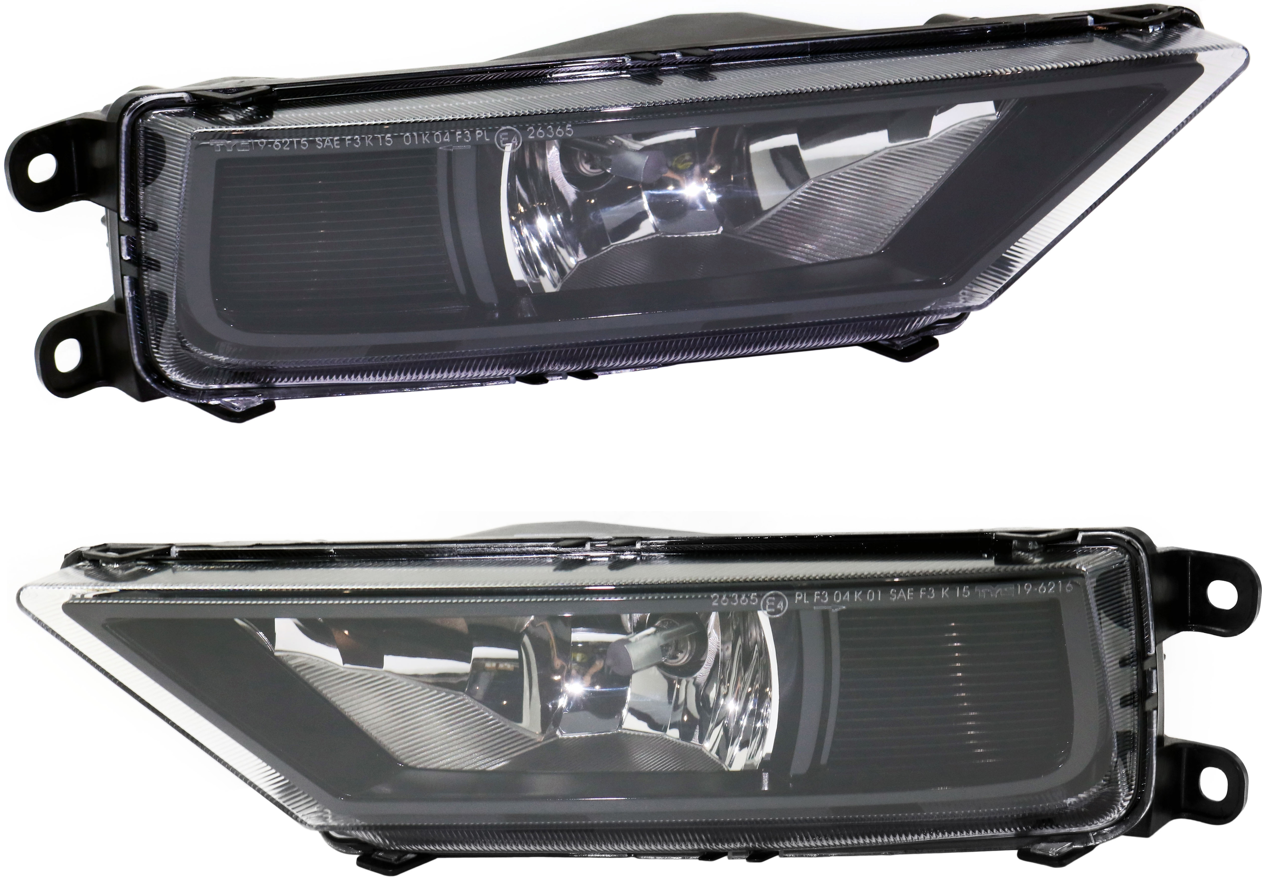 AM TIGUAN 18-21 FRONT FOG LAMP RH AND LH Assembly Halogen SKU SET RV10750003 Partslink VW2592133 VW2593133 OEM 5NL941699-5NL941700