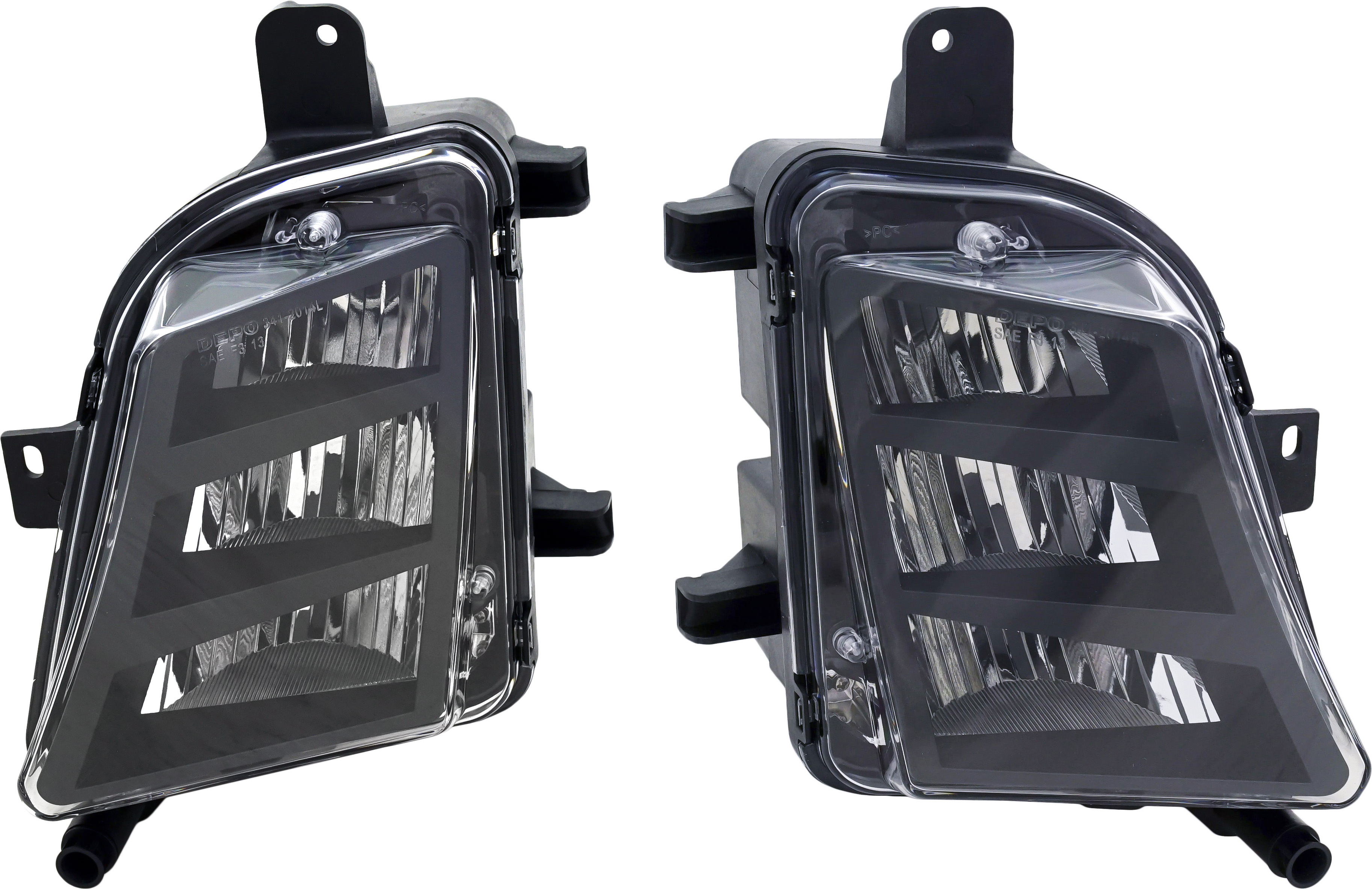 AM GOLF GTI 15-17 FRONT FOG LAMP RH AND LH Assembly LED SKU SET RV10750005 Partslink VW2593128 VW2592128 OEM 5GM941700A 5GM941699A