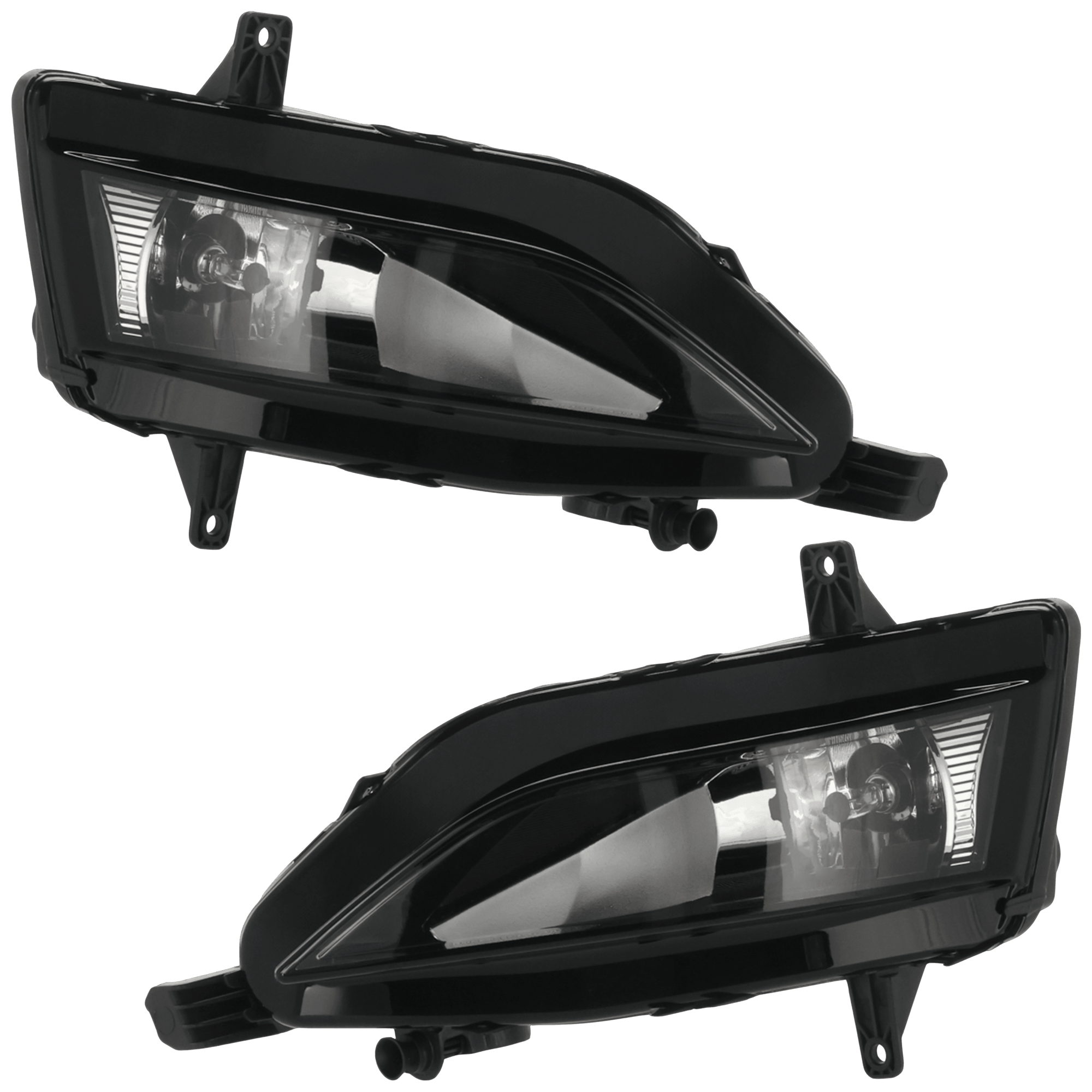 AM JETTA 19-21 GOLF 18-21 GOLF SPORTWAGON 18-19 FOG LAMP RH AND LH Assembly Halogen CAPA SKU SET RV10750033AQ Partslink VW2593135C VW2592135C OEM 5GM941662A 5GM941661A