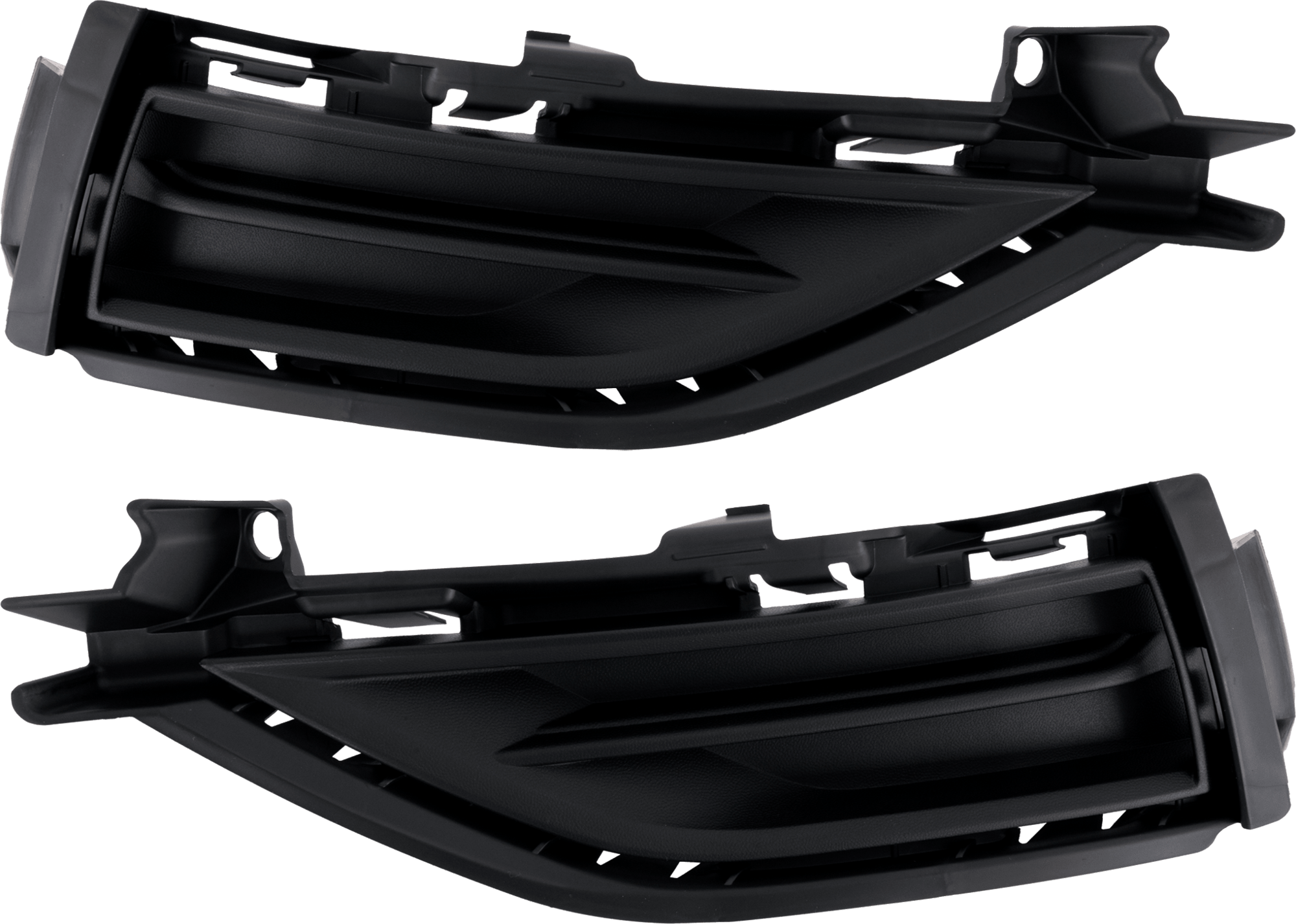 AM GOLF 18-21 GOLF SPORTSWAGEN 18-19 FOG LAMP COVER RH AND LH Textured Black SKU SET RV10770003 Partslink VW1038155 VW1039155 OEM 5GM853211C9B9-5GM853212C9B9