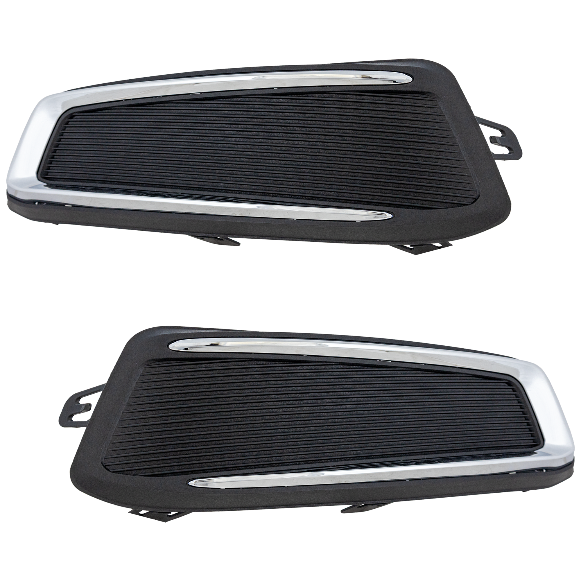 AM TIGUAN 19-21 FRONT FOG LAMP COVER RH AND LH Black SKU SET RV10790001 Partslink VW1039167 VW1038167 OEM 5NN853666C041-5NN853665G041