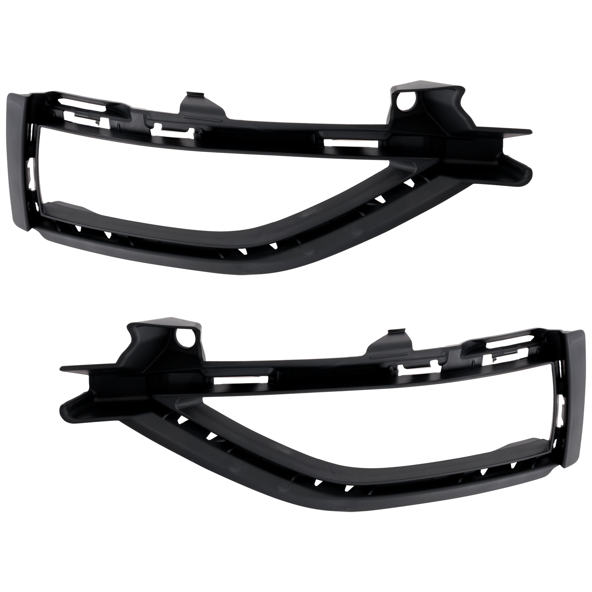 AM GOLF 18-21 GOLF SPORTSWAGEN 18-19 FOG LAMP MOLDING RH AND LH Textured Black SKU SET RV10810013 Partslink VW1038156 VW1039156 OEM 5GM853211D9B9-5GM853212D9B9