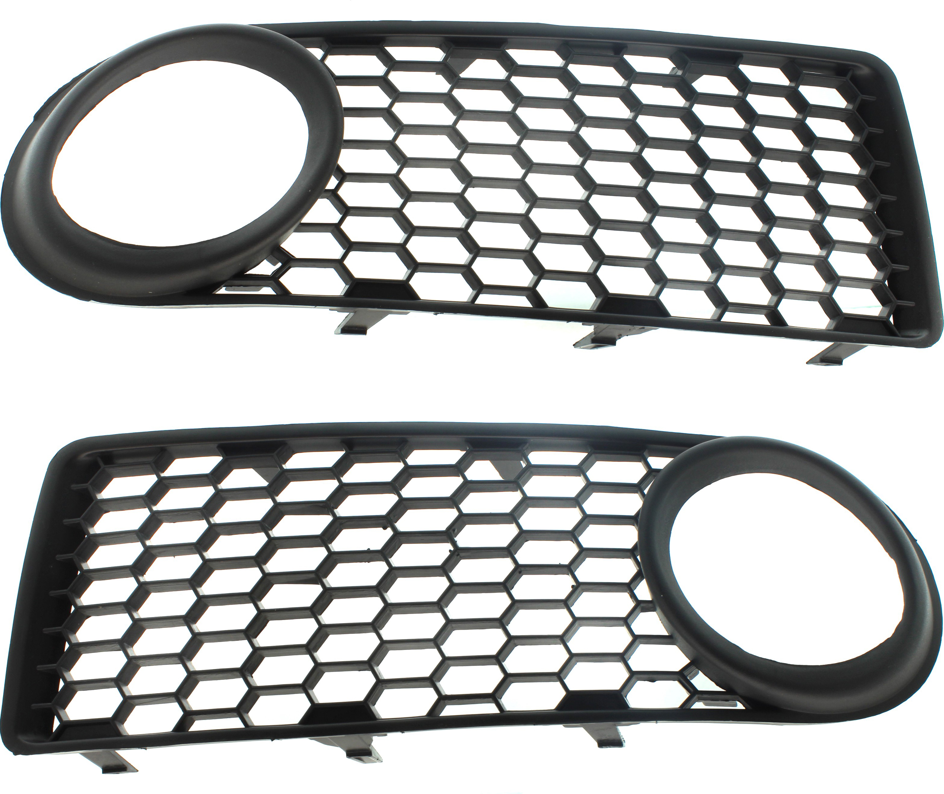 AM BEETLE 06-10 FRONT FOG LAMP MOLDING RH AND LH Primed SKU SET RV10820007 Partslink VW1039151 VW1038151 OEM 1C0807684B01C 1C0807683J01C