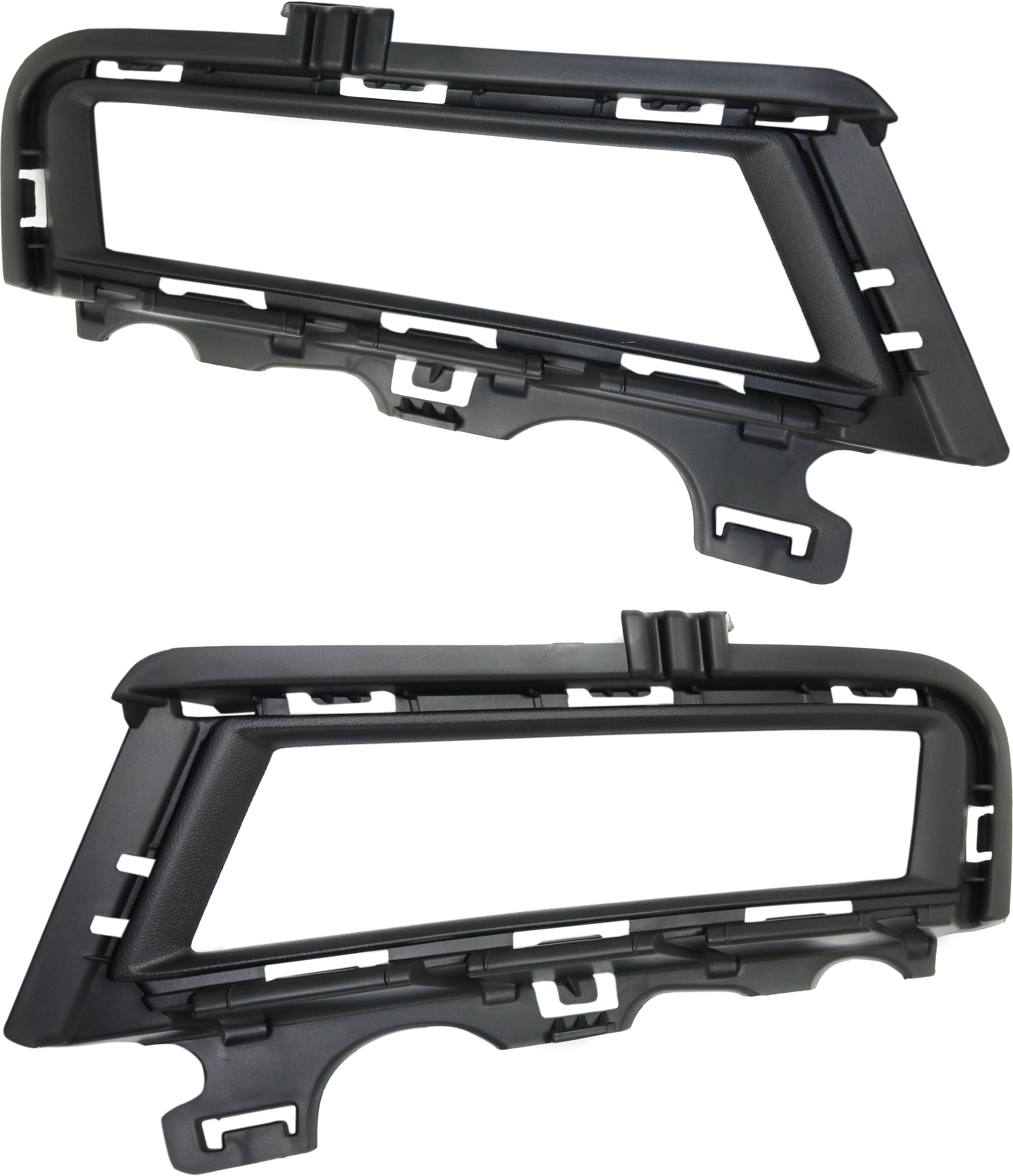 AM GOLF 15-17 GOLF ALLTRACK 17-17 FRONT FOG LAMP MOLDING RH AND LH Textured Black SKU SET RV10820009 Partslink VW1038147 VW1039147 OEM 5GM853211A9B9-5GM853212A9B9