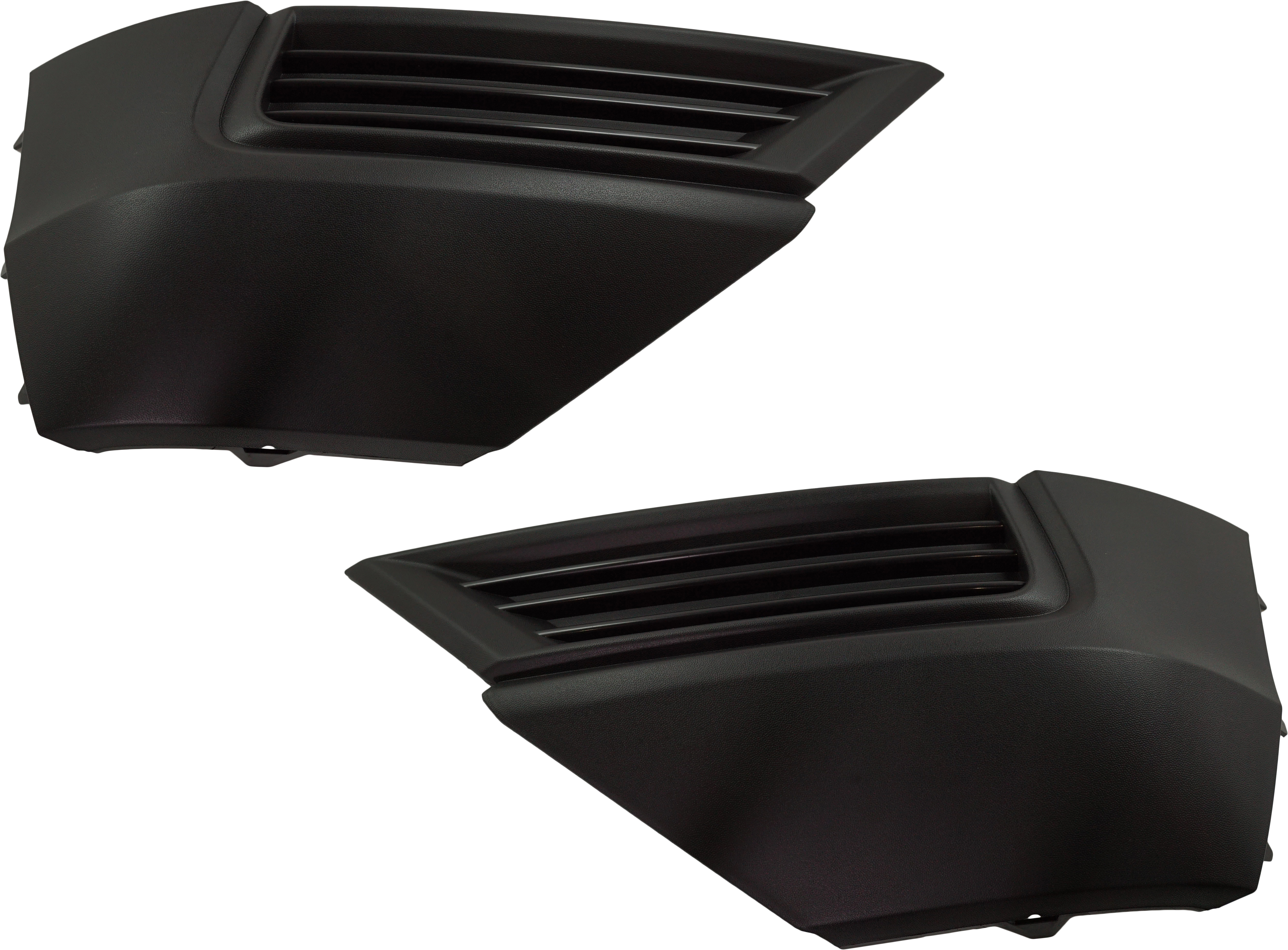 AM TIGUAN 18-21 FOG LAMP COVER RH AND LH Textured Black SKU SET RV10860009 Partslink VW1039162 VW1038162 OEM 5NN853212D9B9-5NN853211D9B9