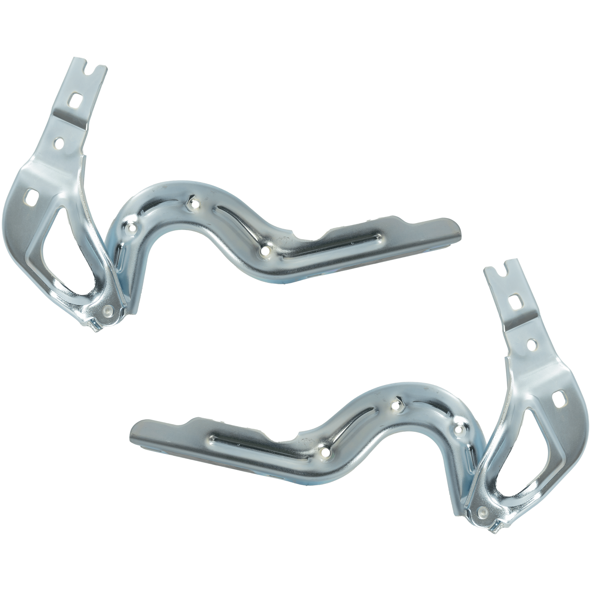 AM TAOS 22-23 HOOD HINGE RH AND LH Chrome SKU SET RV13030009 Partslink VW1236135 VW1236136 OEM 2GJ823301A 2GJ823302A
