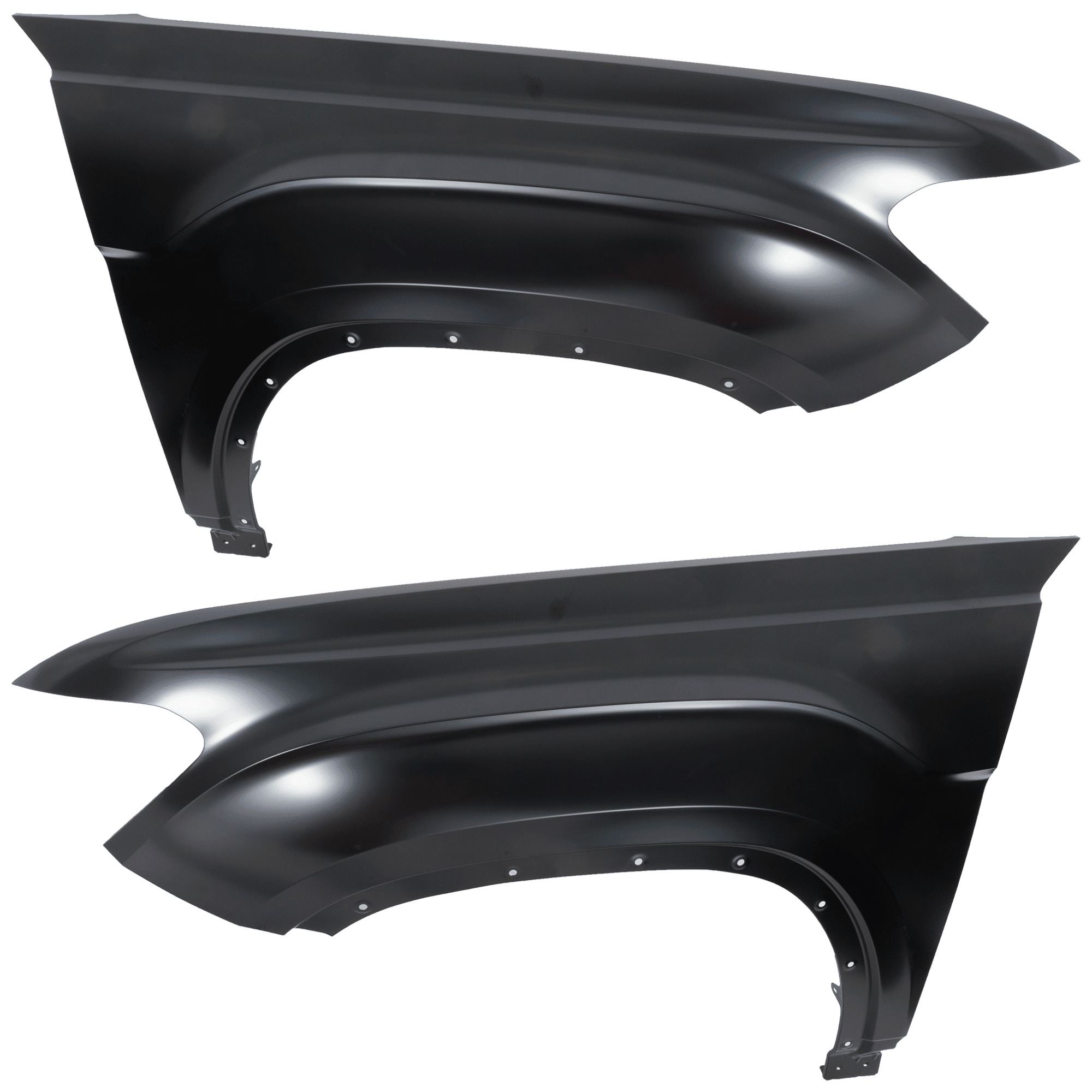 AM ATLAS 21-22 ATLAS CROSS SPORT 20-23 FRONT FENDER RH AND LH Steel CAPA SKU SET RV22010015Q Partslink VW1240155C VW1241155C OEM 3CM821021-3CM821022