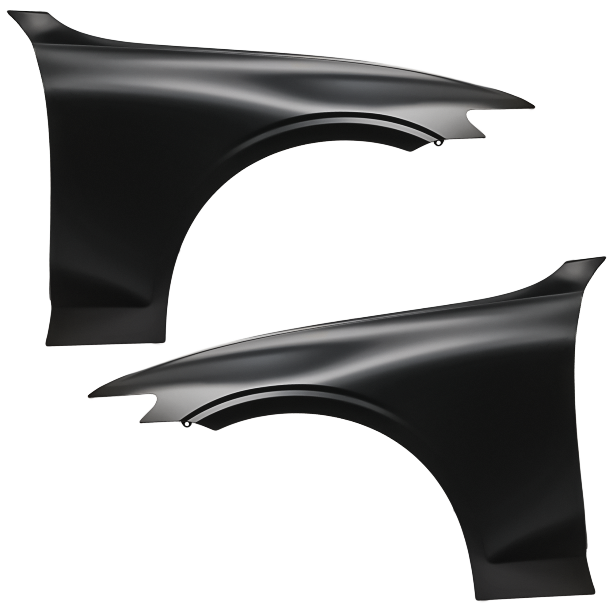 AM S60 V60-19-23 FRONT FENDER RH AND LH Steel CAPA SKU SET RV22010021Q Partslink VO1241127C VO1240127C OEM 31468170-314681701-31468171-31