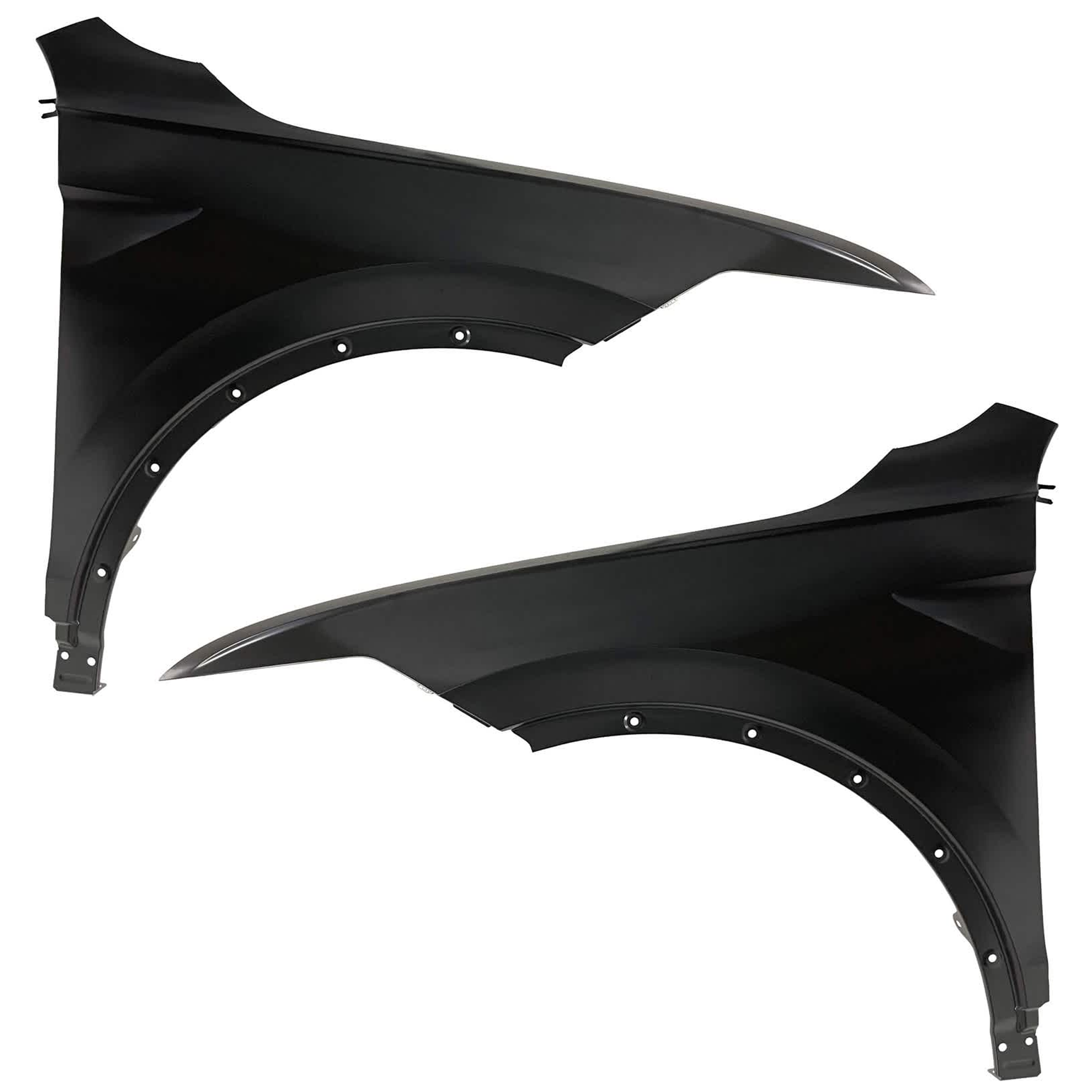AM TIGUAN 22-23 FRONT FENDER RH AND LH Primed Steel CAPA SKU SET RV22010031Q Partslink VW1240158C VW1241158C OEM 5NA821105F 5NA821105E 5NA82110