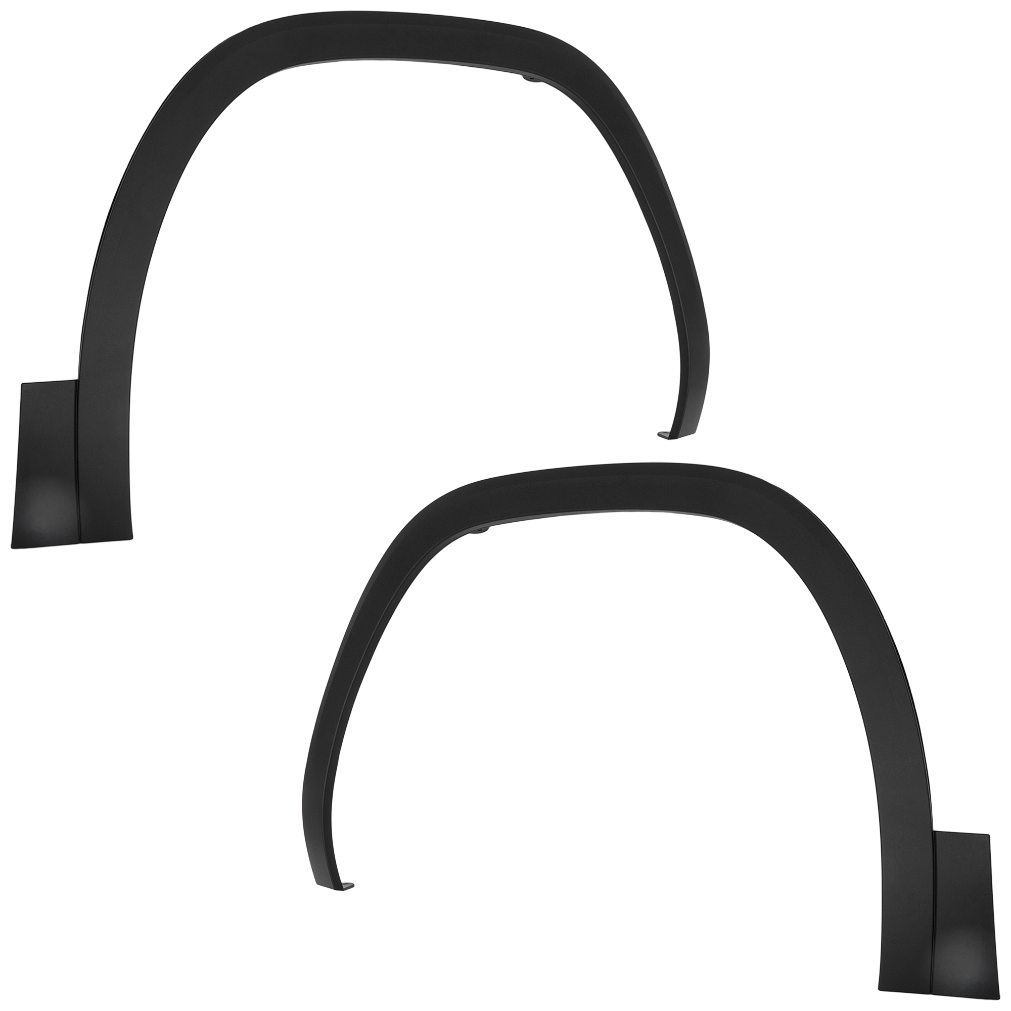 AM ATLAS 18-21 FRONT WHEEL OPENING MOLDING RH AND LH OE Style Textured Black SKU SET RV22130003 Partslink VW1290107 VW1291107 OEM 3CN853717B9B9-3CN853718B9B9