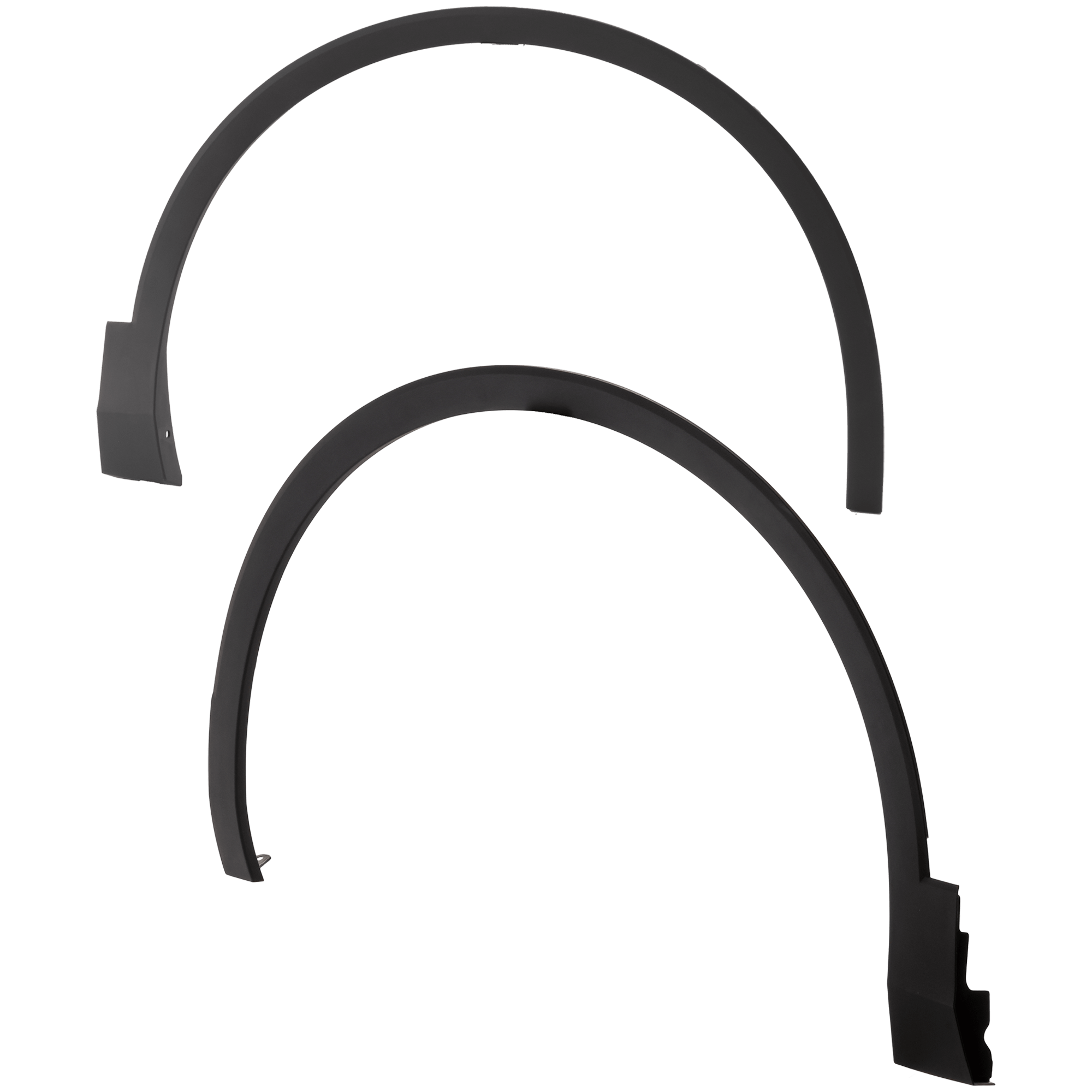 AM TIGUAN 22-23 FRONT WHEEL OPENING MOLDING RH AND LH OE Style Textured Gray Comfortline S SE Trendline Models SKU SET RV22130007 Partslink VW1290111 VW1291111 OEM 5NN854731B9B9-5NN854732B9B9