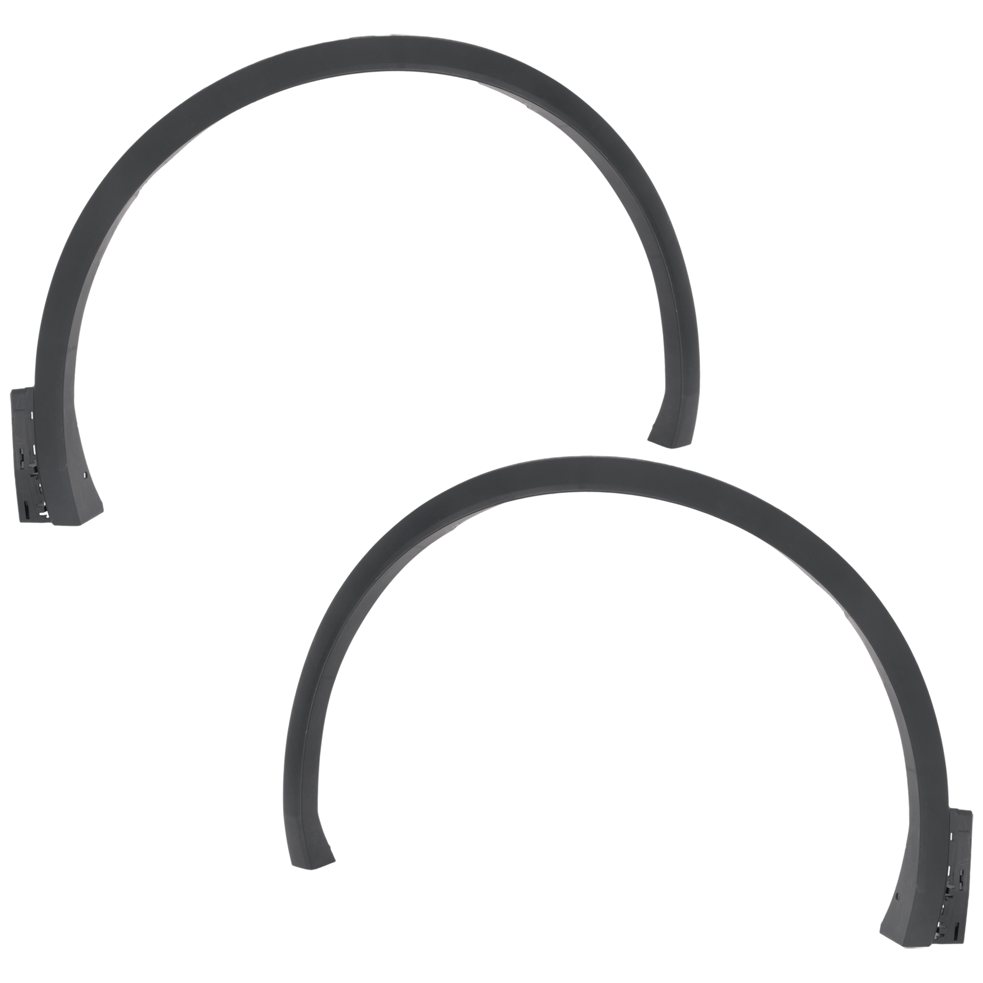 AM TIGUAN 18-21 FRONT WHEEL OPENING MOLDING RH AND LH OE Style Textured Black w R Line Package SKU SET RV22130011 Partslink VW1290110 VW1291110 OEM 5NN8547319B9-5NN8547329B9