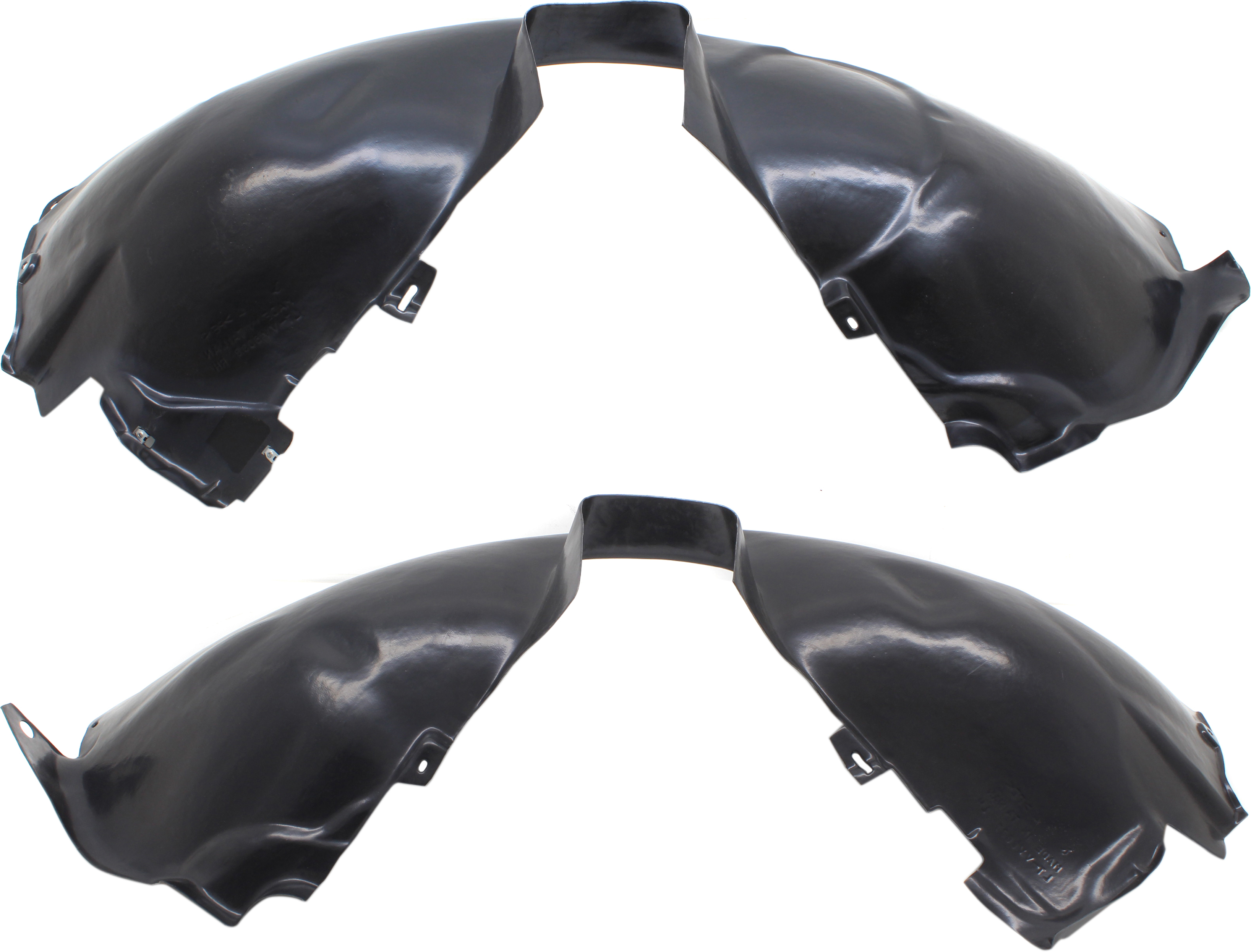 AM XC70-08-16 FRONT FENDER LINER RH AND LH 2.5L 3.0L 3.2L Eng. SKU SET RV22210003 Partslink VO1249116 VO1248116 OEM 313332694-313539512