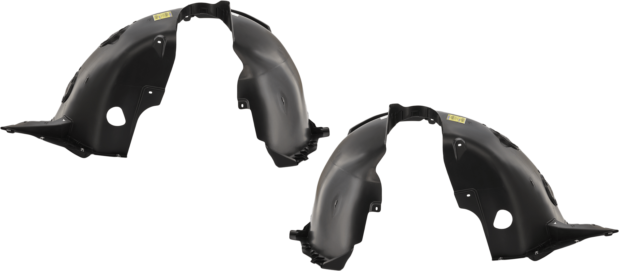 AM JETTA 19-21 FRONT FENDER LINER RH AND LH w Fog Light Holes Exc. GLI Model CAPA SKU SET RV22210015Q Partslink VW1248141C VW1249141C OEM 17A805911B 17A805912D