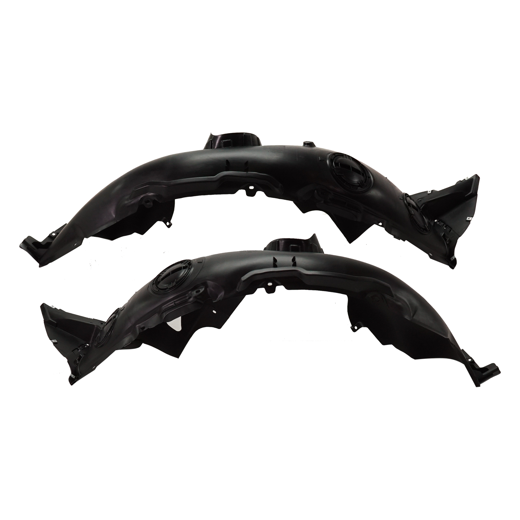 AM JETTA 19-21 FRONT FENDER LINER RH AND LH w Fog Light Hole SKU SET RV22210015 Partslink VW1248141 VW1249141 OEM 17A805911B 17A805912D