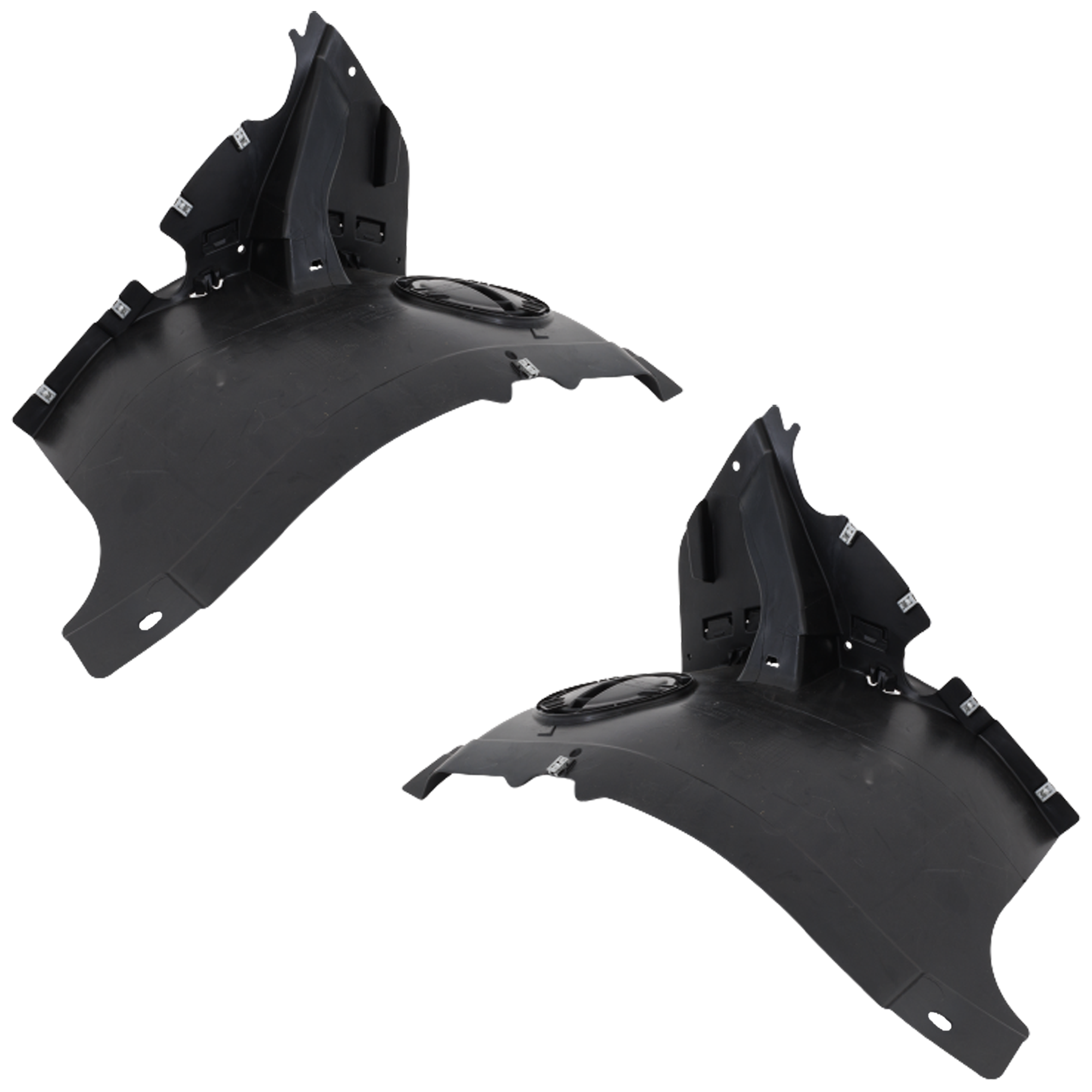 AM GOLF GTI 18-21 FRONT FENDER LINER RH AND LH Front Section CAPA SKU SET RV22210025Q Partslink VW1249148C VW1248148C OEM 5G0805912S 5G0805911AJ