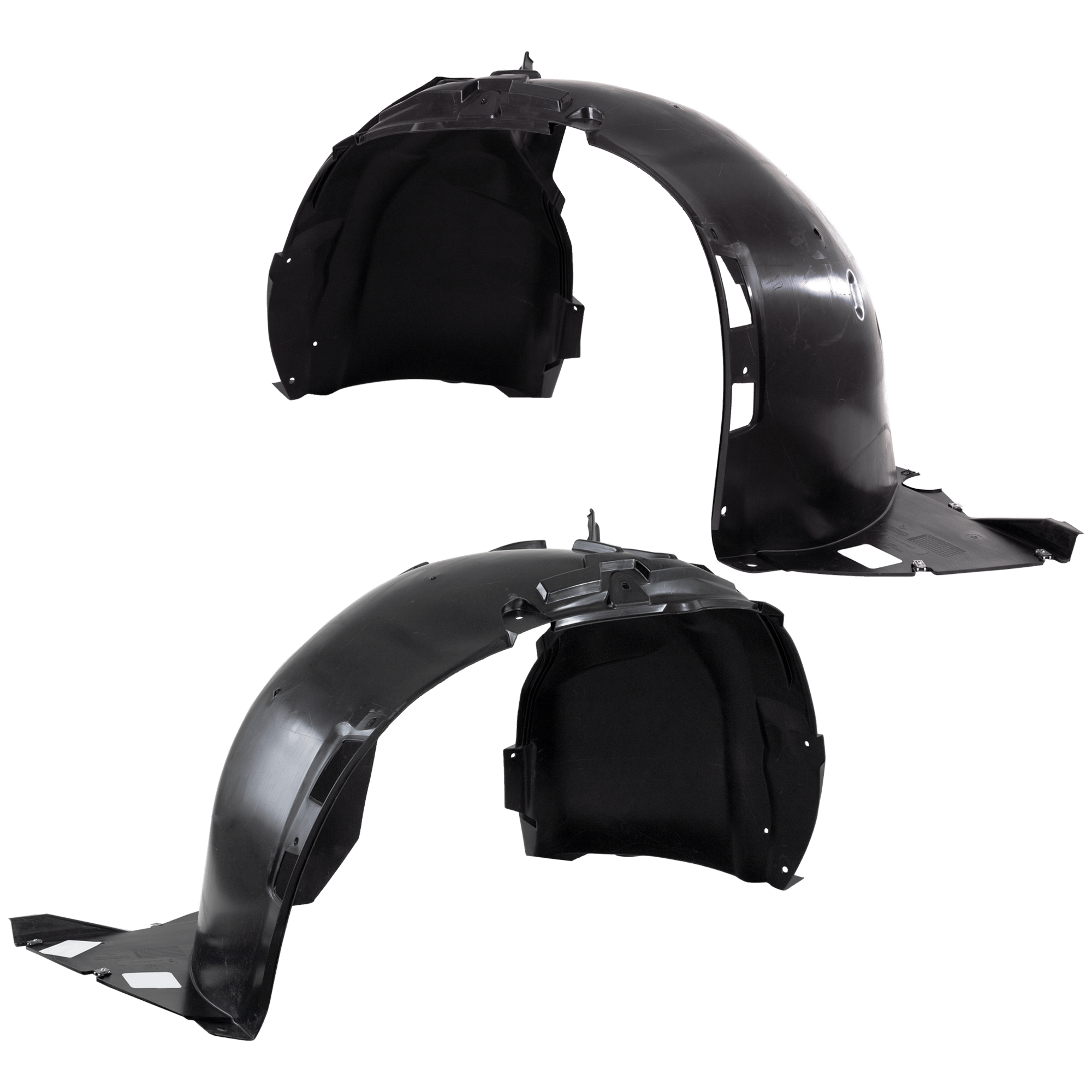AM ATLAS 21-23 ATLAS CROSS SPORT 20-23 FRONT FENDER LINER RH AND LH Plastic Injection Form CAPA SKU SET RV22210035Q Partslink VW1248151C VW1249151C OEM 3CN805911D 3CN805912D