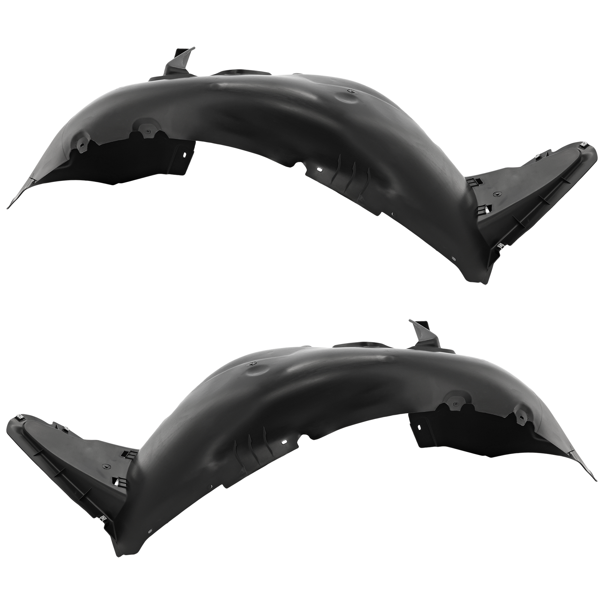 AM PASSAT 16-19 FRONT FENDER LINER RH AND LH Plastic Injection Form CAPA SKU SET RV22210049Q Partslink VW1248137C VW1249137C OEM 561805911D9B9-561805912F9B9