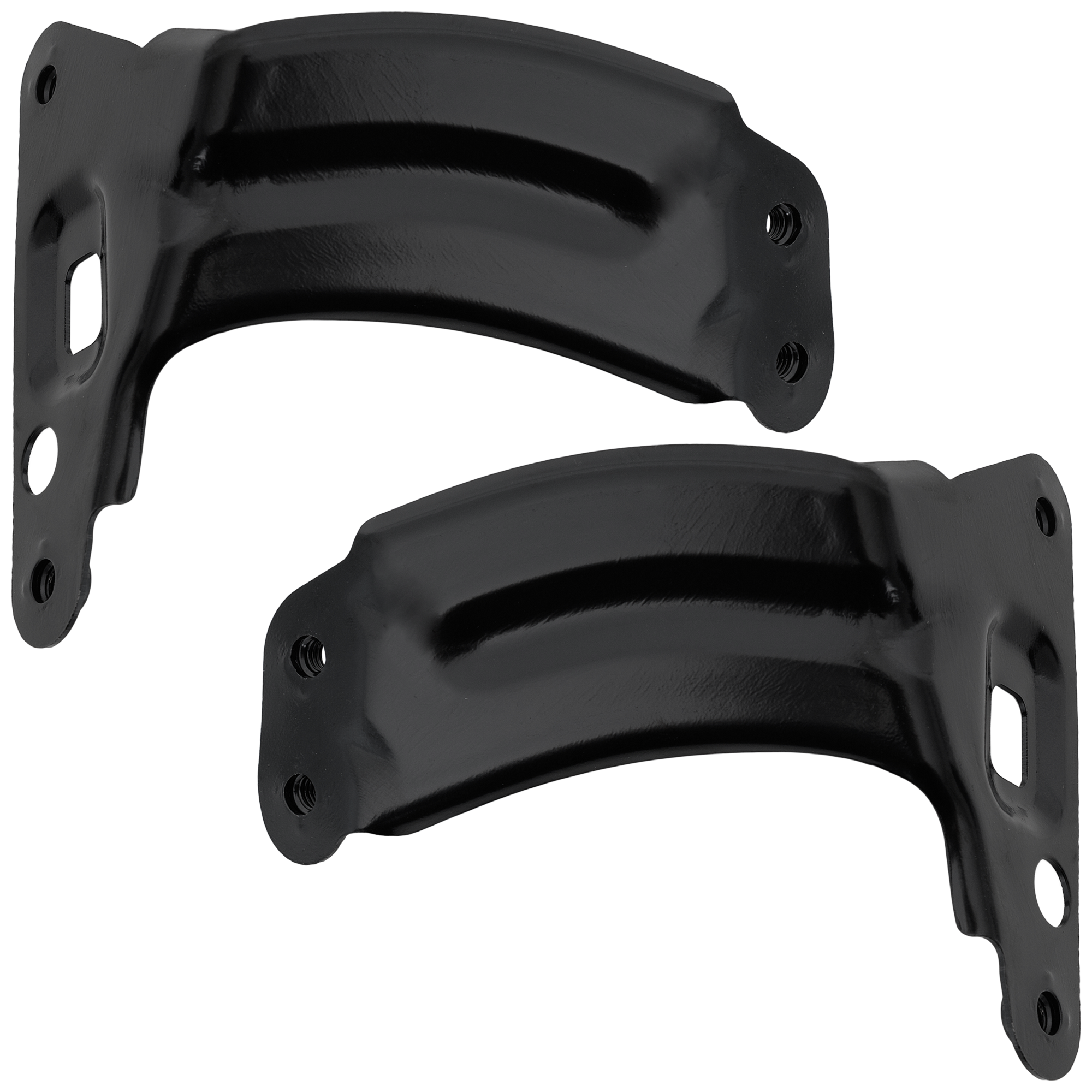 AM GOLF 18-21 FRONT FENDER SUPPORT RH AND LH Black Steel E GOLF From 12-12-16 SKU SET RV22370015 Partslink VW1245110 VW1244110 OEM 5G0821136C 5G0821135C