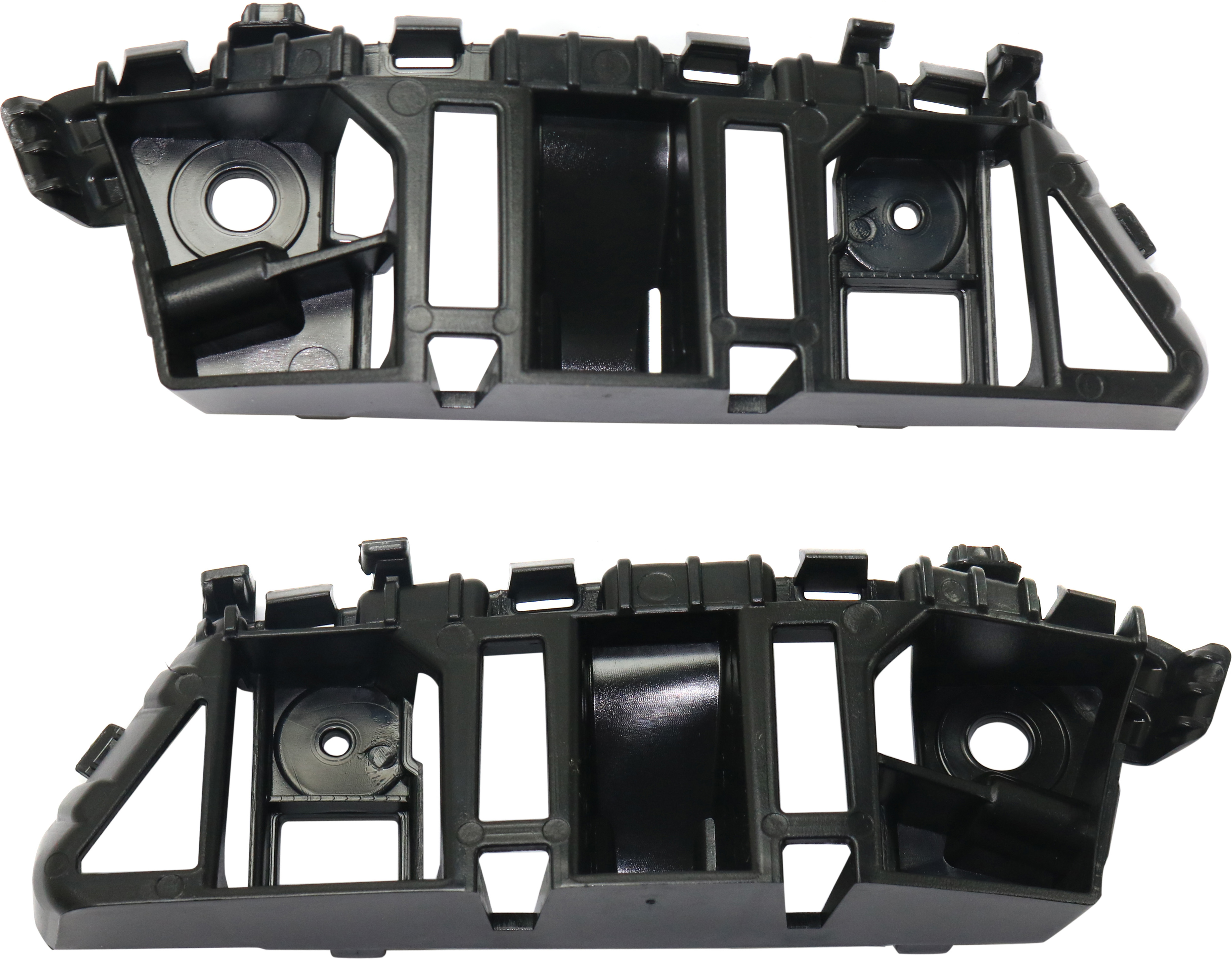 AM TIGUAN 12-17 TIGUAN LIMITED 17-18 RADIATOR SUPPORT BRACKET RH AND LH End Piece Plastic SKU SET RV25150001 Partslink VW1043117 VW1042117 OEM 5N0807184D 5N0807183D